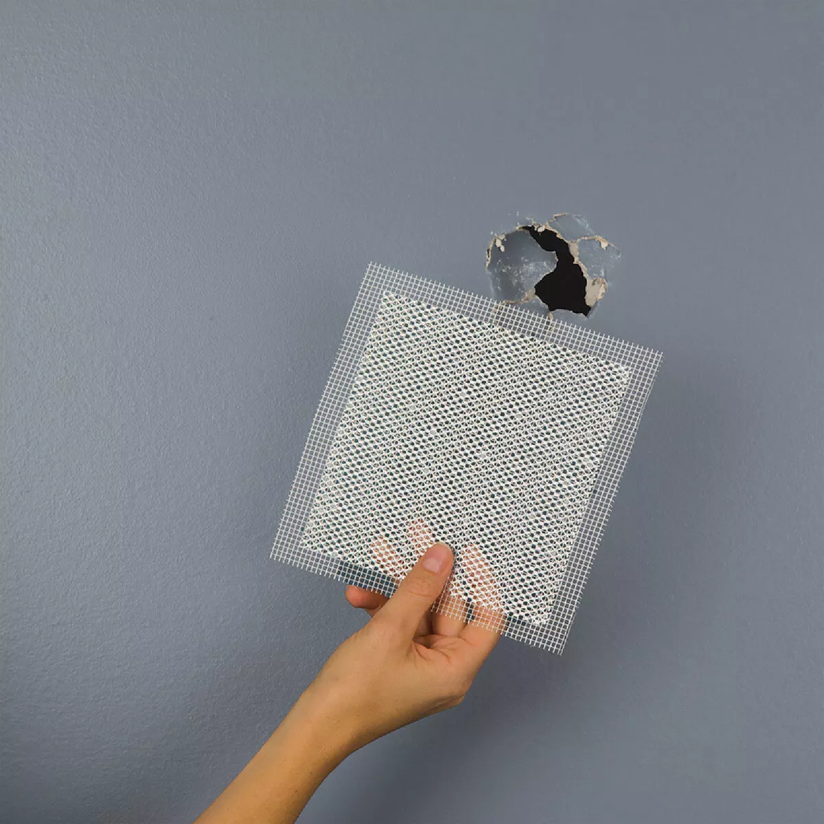 FibaTape 4 In. x 4 In. Wall & Ceiling Self-Adhesive Drywall Patch