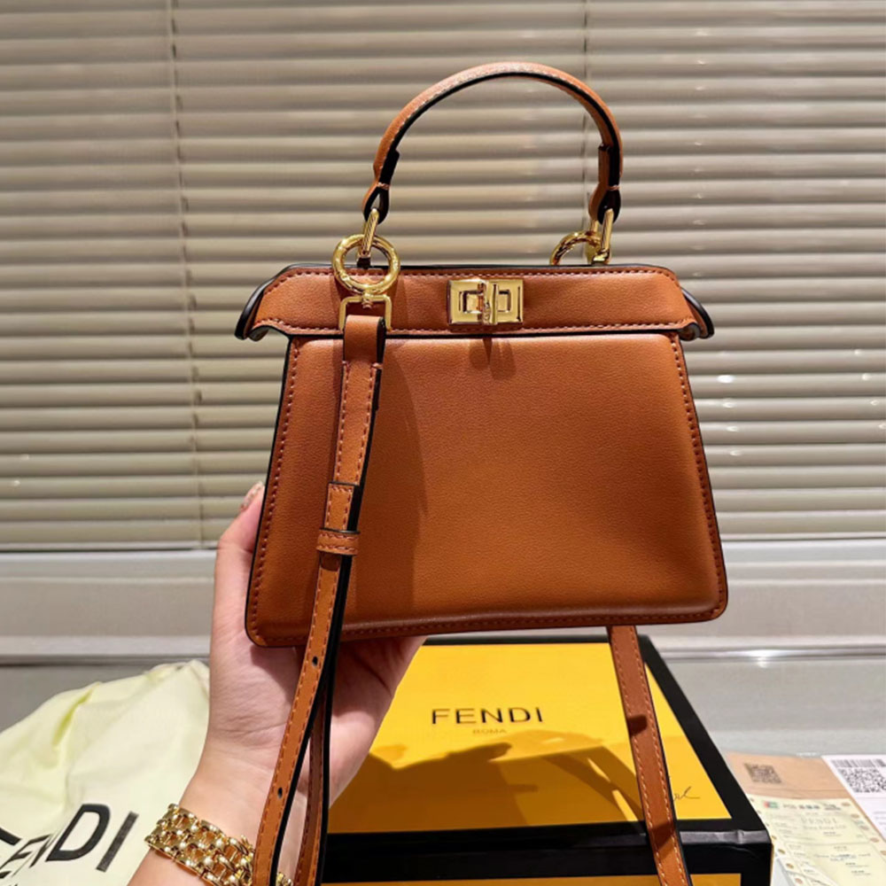 FENDI Peekaboo ISeeU Bag Small(Replica) - Replicaclubs