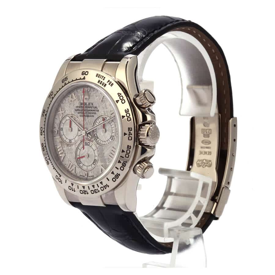Rolex Daytona 116519 White Roman Dial Replica - Elite Watch Atelier