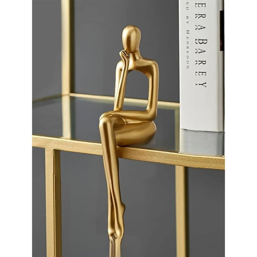 Elegante Abstracte Woondecoratie Figuren – Unieke Kunstwerken voor Moderne Huisdecoratie Accessoires