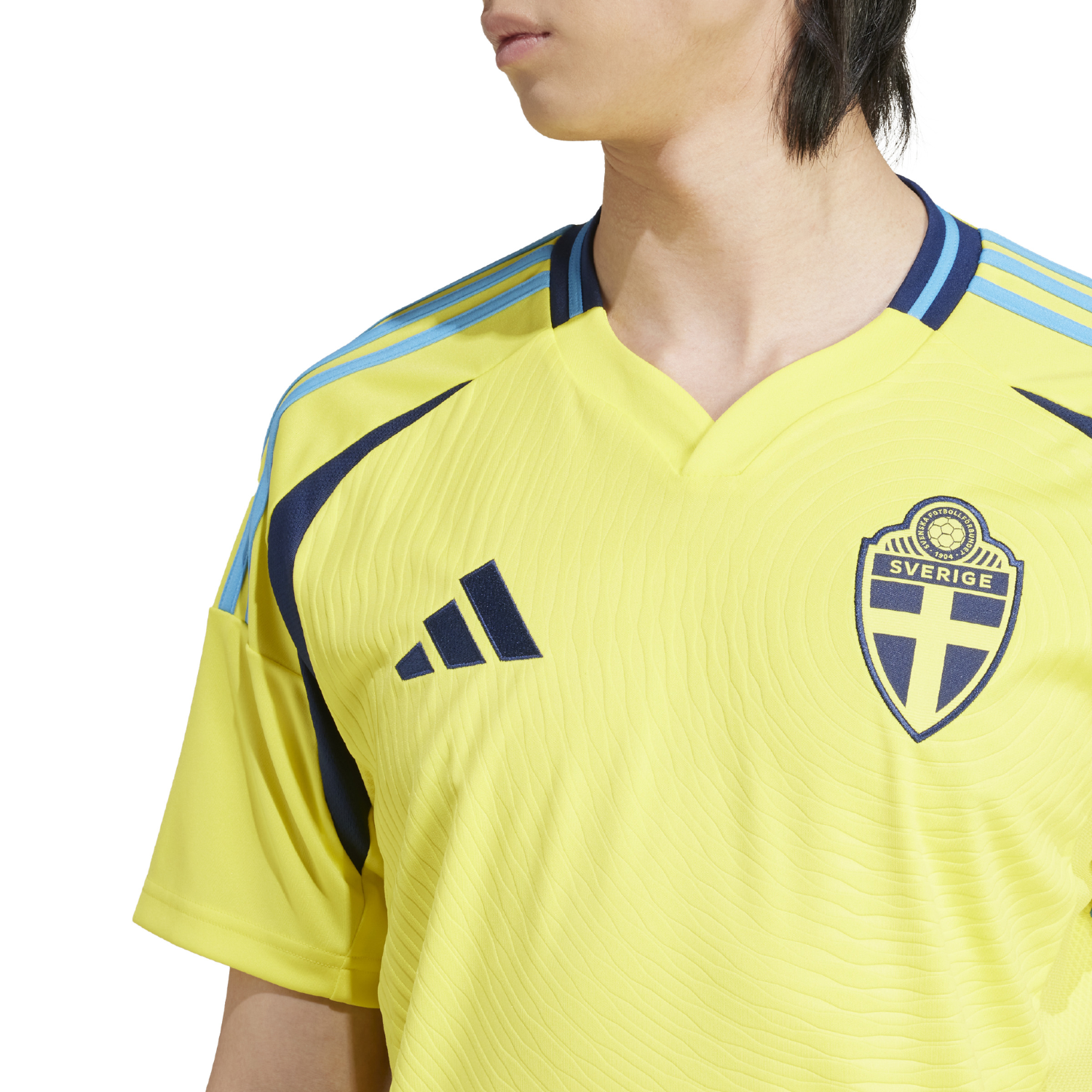 FIFA STORE adidas Sweden 2024 Home Jersey - Men's