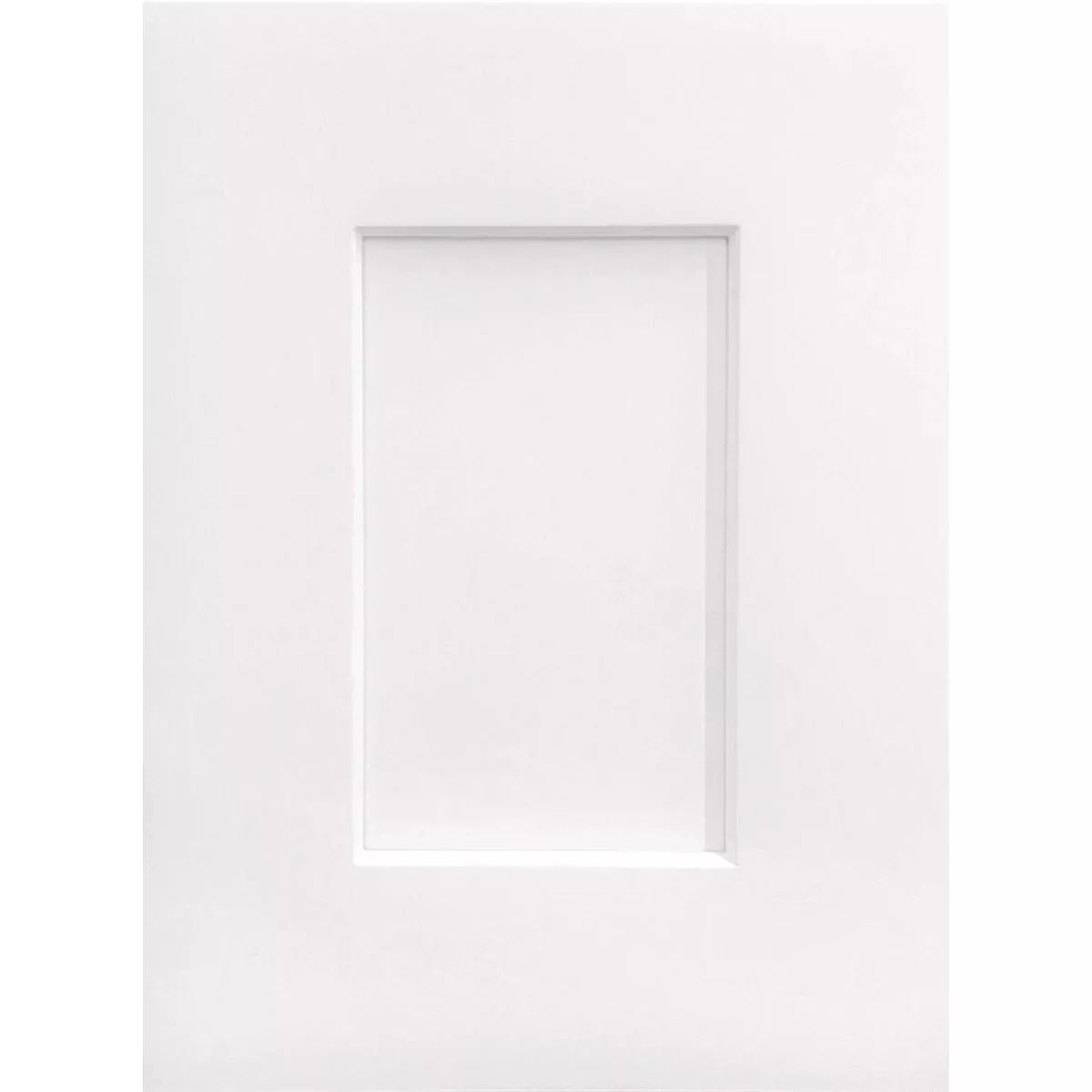 CraftMark Plymouth Shaker 18 In. W x 12 In. D x 30 In. H Ready To Assemble White Wall Kitchen Cabinet