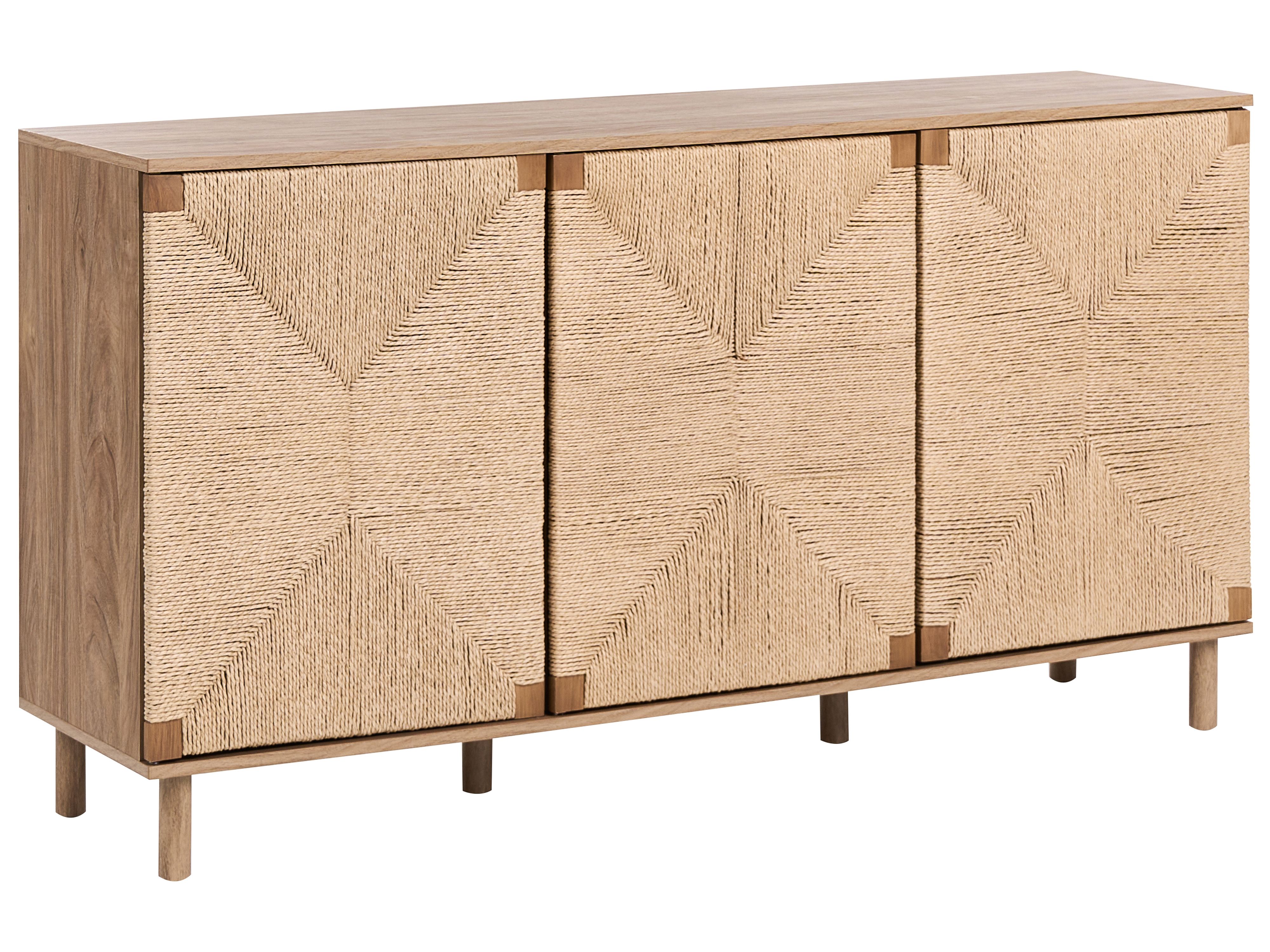 3 Door Sideboard BONDI Light Brown