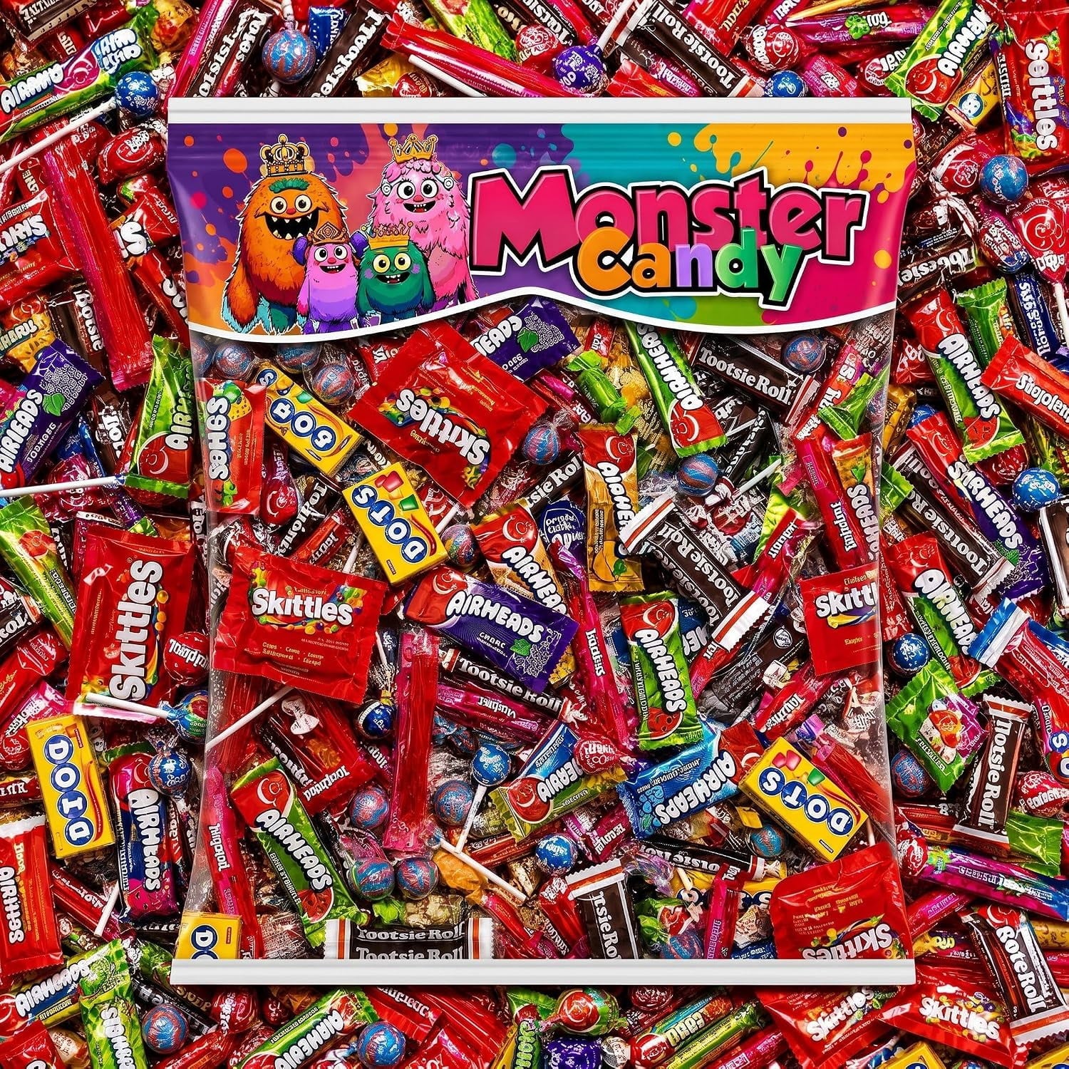 Party Favor Candy Mix - 5 lb Bulk Pinata Stuffers Candy Bulk - Candy Variety Pack - Individually Wrapped (Candy May Vary) - Image 7 Party Favor Candy Mix - 5 lb Bulk Pinata Stuffers Candy Bulk - Candy Variety Pack - Individually Wrapped (Candy May Vary) - Image 7
