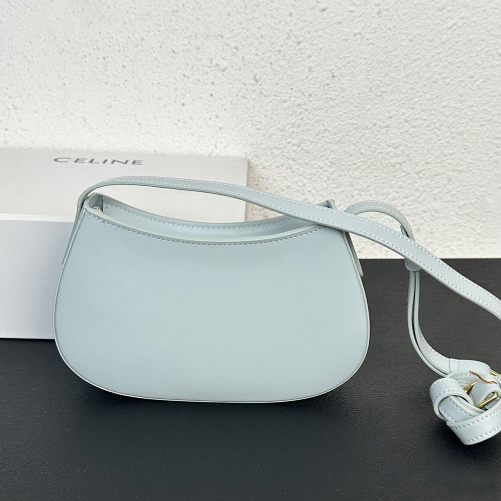 CELINE MEDIUM TILLY BAG in shiny calfskin1:1High-quality replica