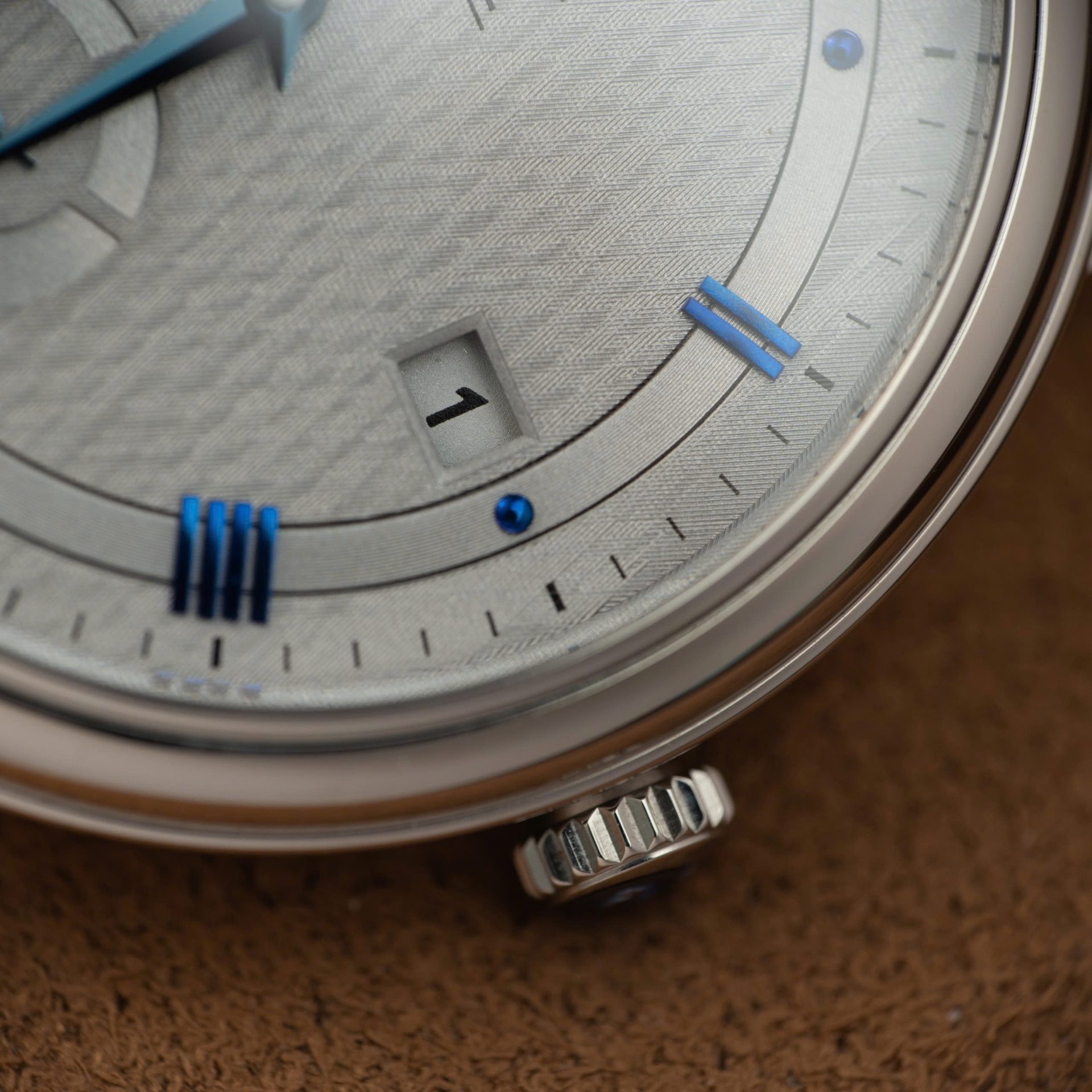 Omega De Ville Prestige Power Reserve Replica 11 Watch Blue Leather Strap 39.5mm - Top club