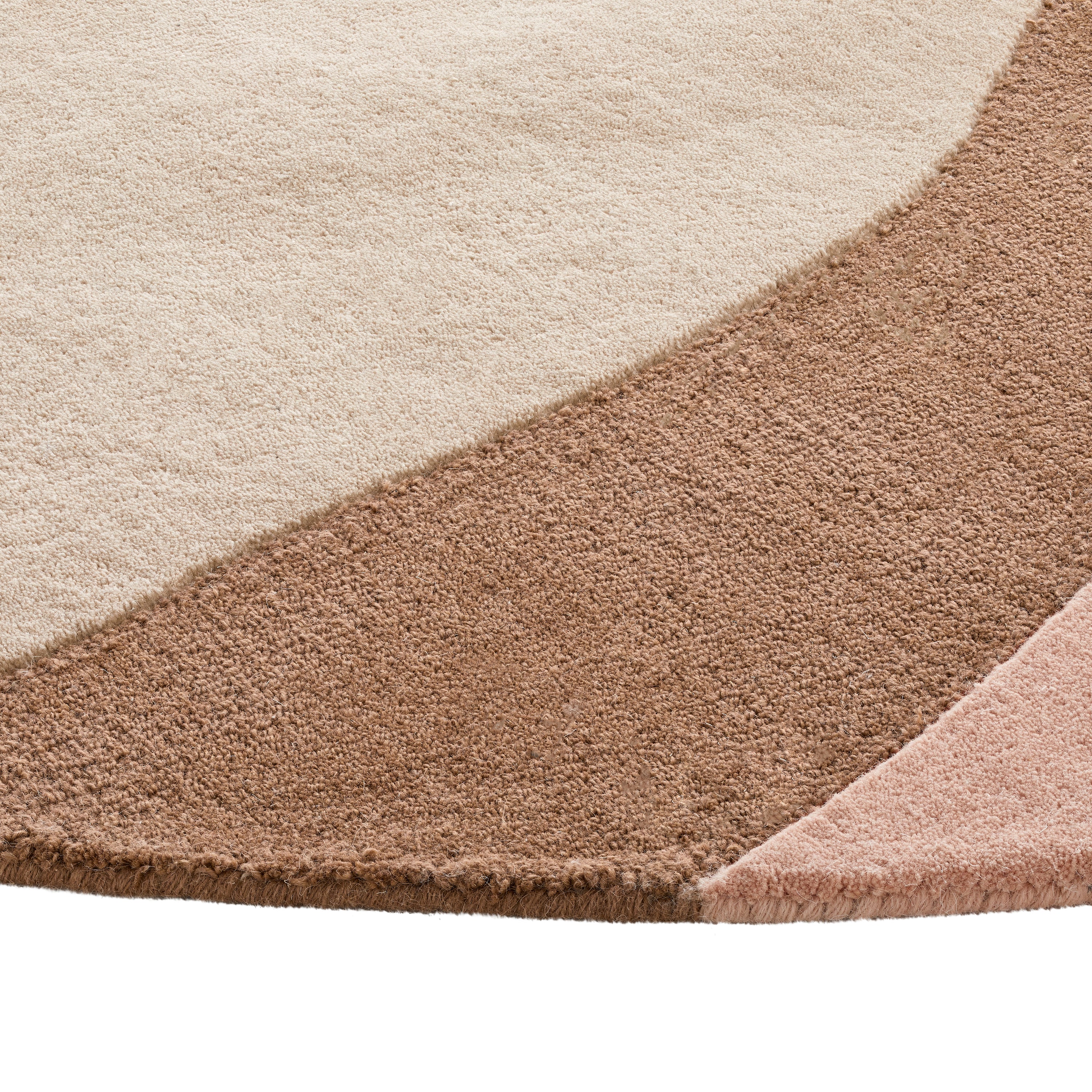 Acsento Figari Vloerkleed Ø 240 cm - Blush