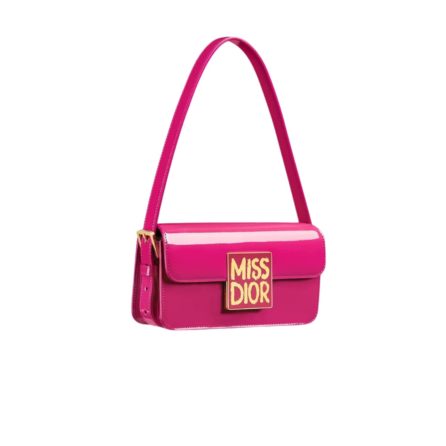 Miss Dior Flap Bag Fuchsia For Women 22cm/8.5in – M2610UWIS_M21F