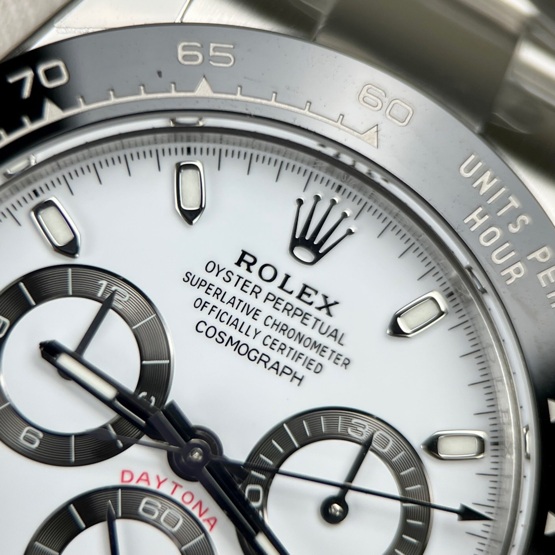 Rolex Cosmograph Daytona 116500LN Replica Watch White Dial BT Factory 40mm - Top club