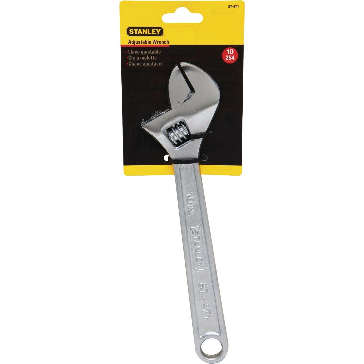 Stanley 10 In. Adjustable Wrench