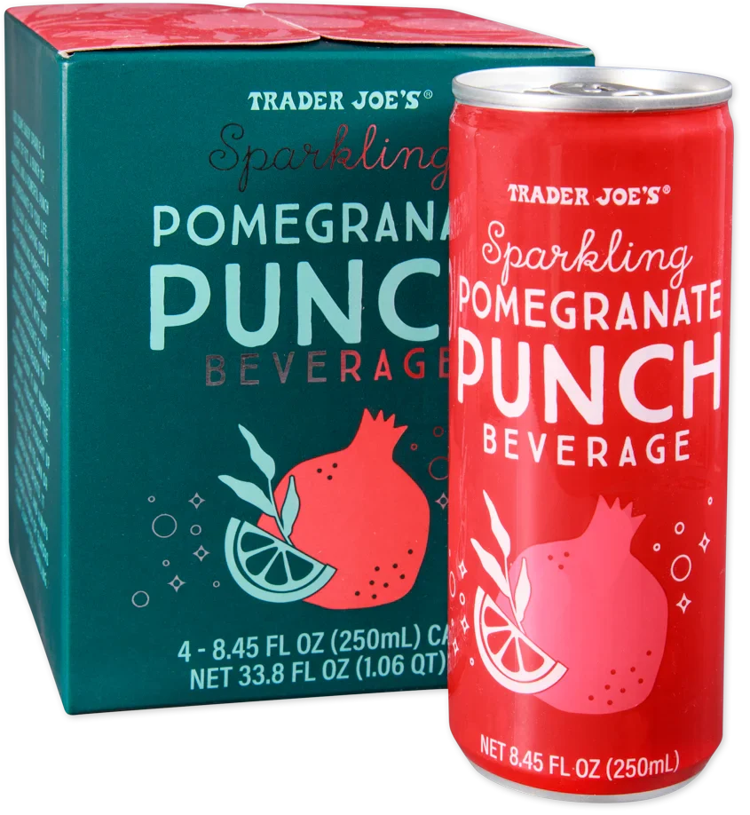 Sparkling Pomegranate Punch Beverage - 8.45 Oz