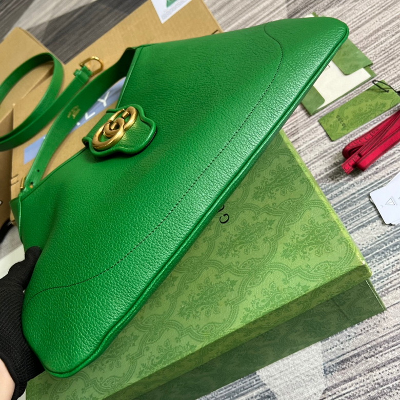 Aphrodite medium shoulder bag Green Leather – GB0231:1High-quality replica