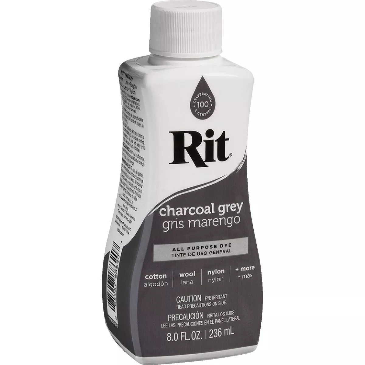 Rit 8 Oz. All Purpose Charcoal Grey Liquid Dye