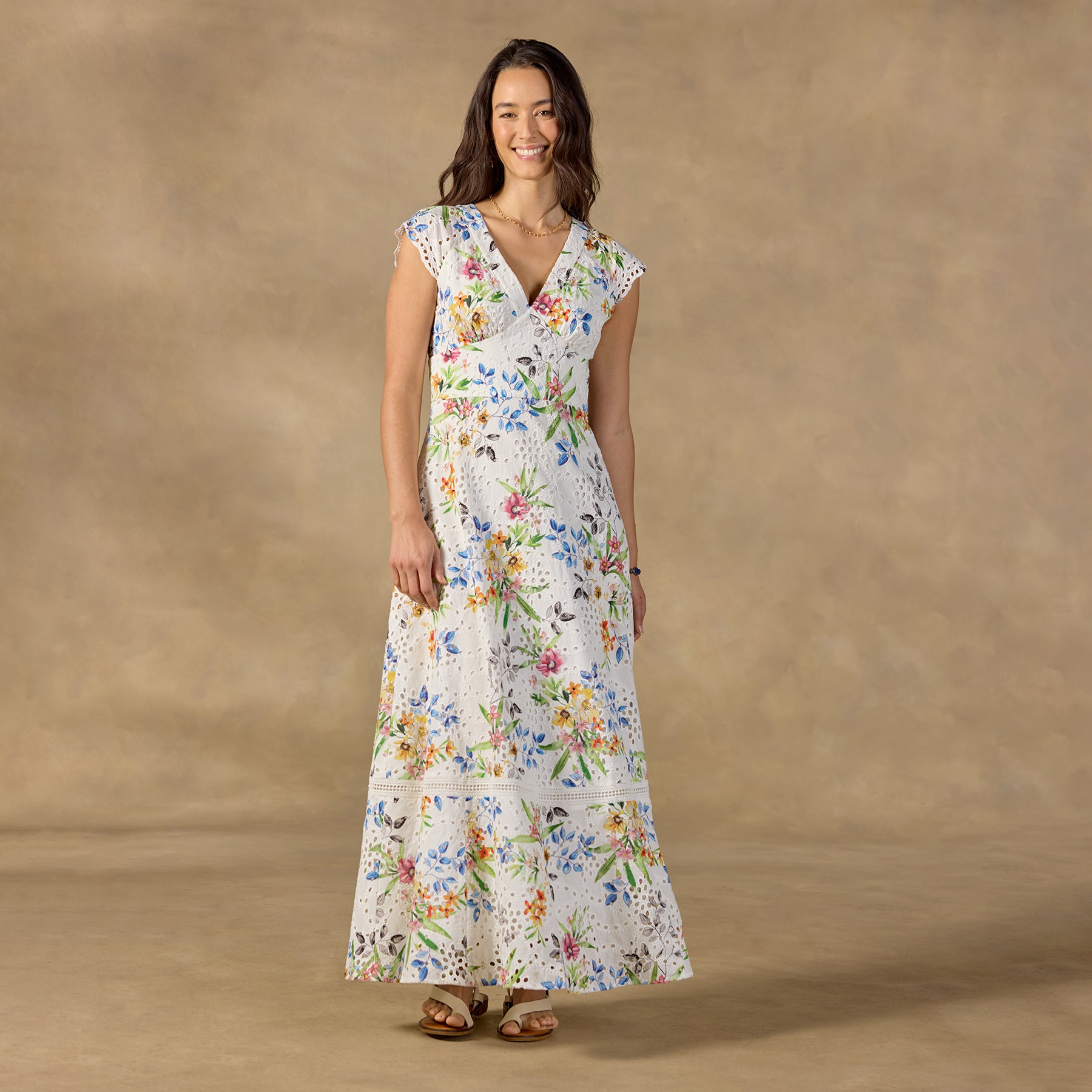 Camarillo Eyelet Dress - Sundance Clothing