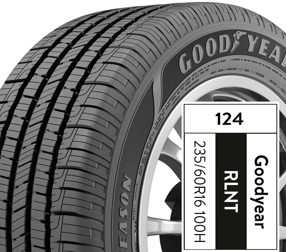 Goodyear Reliant All-Season 235/60R16 100H All-Season Tire - Image 6