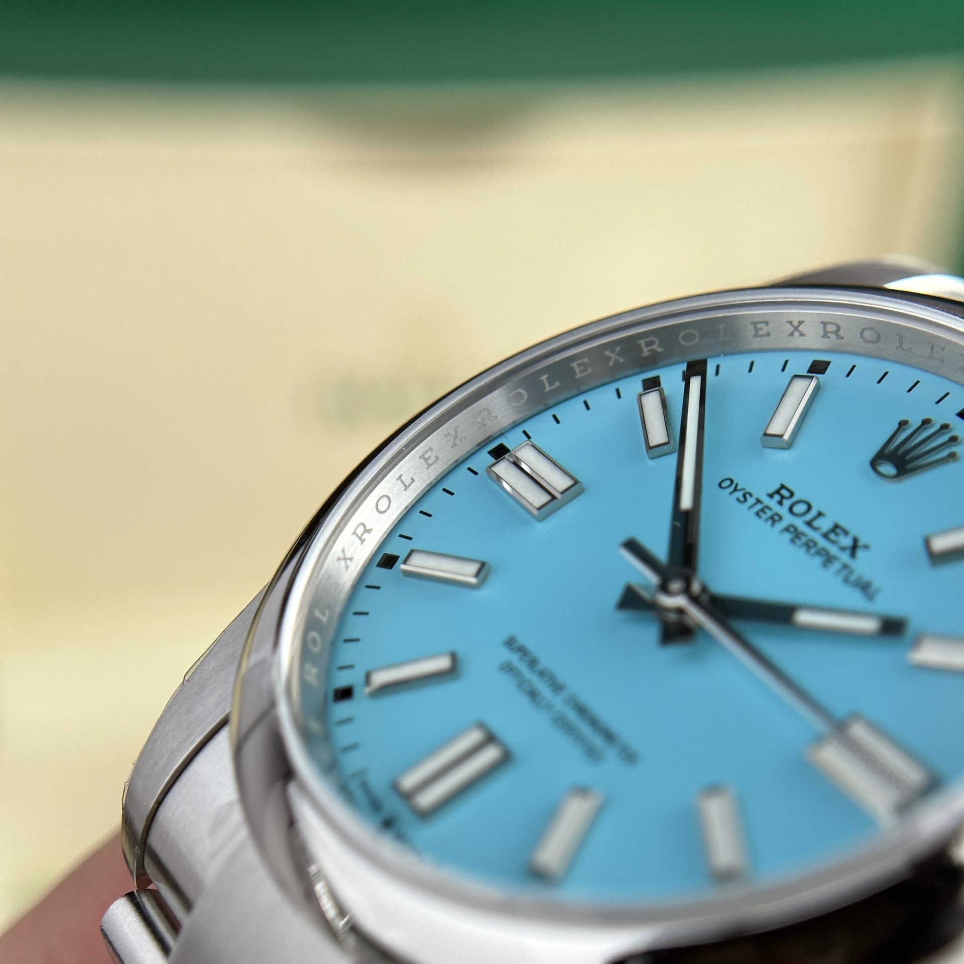 Rolex Replica Watches Oyster Perpetual 124300 Ice Dial Clean Factory 41mm - Top club