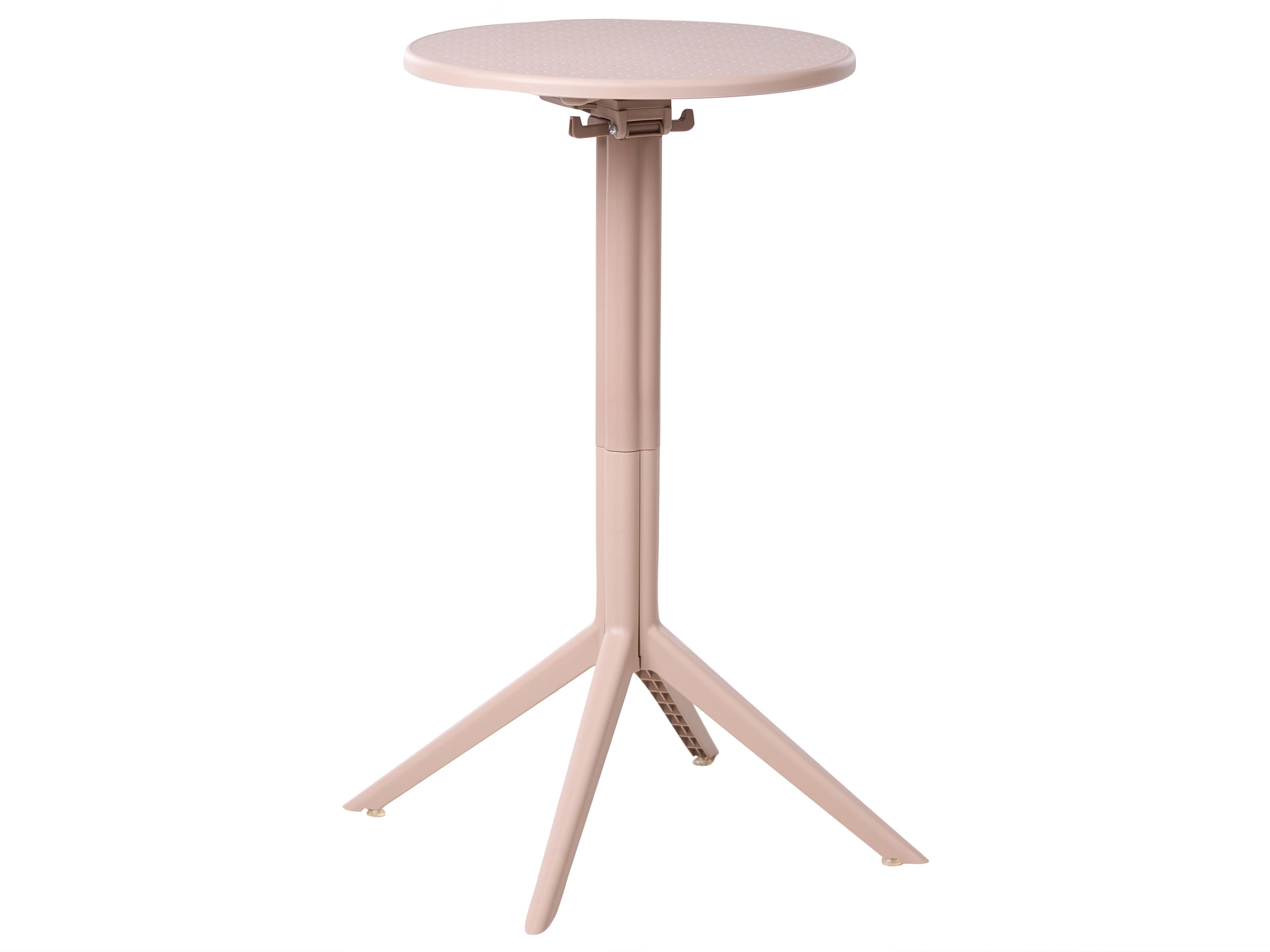 Garden Bar Table LEGRENA 60 cm 60 cm Beige
