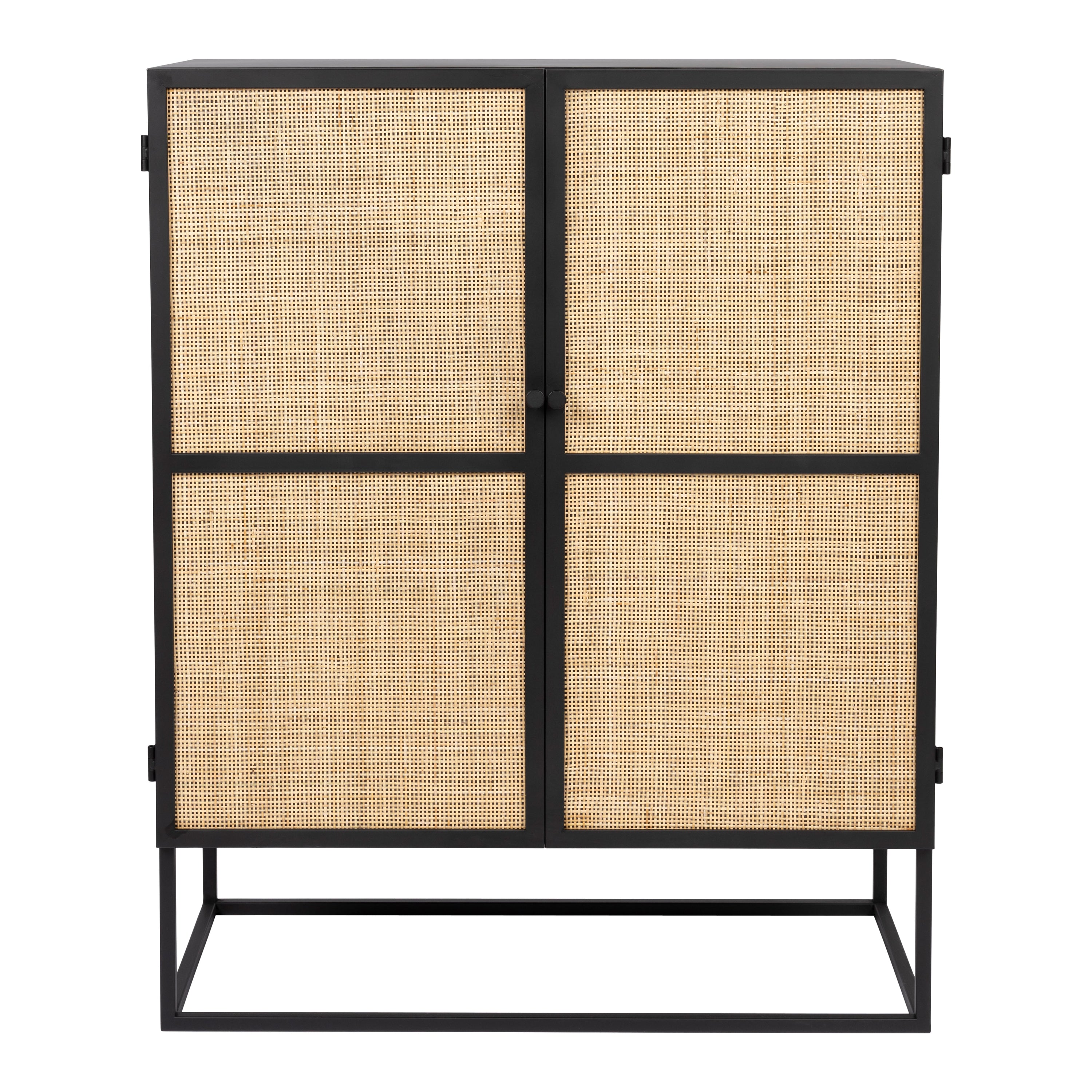 Blokker Wave Opbergkast - H 100 x B 80 cm - Zwart