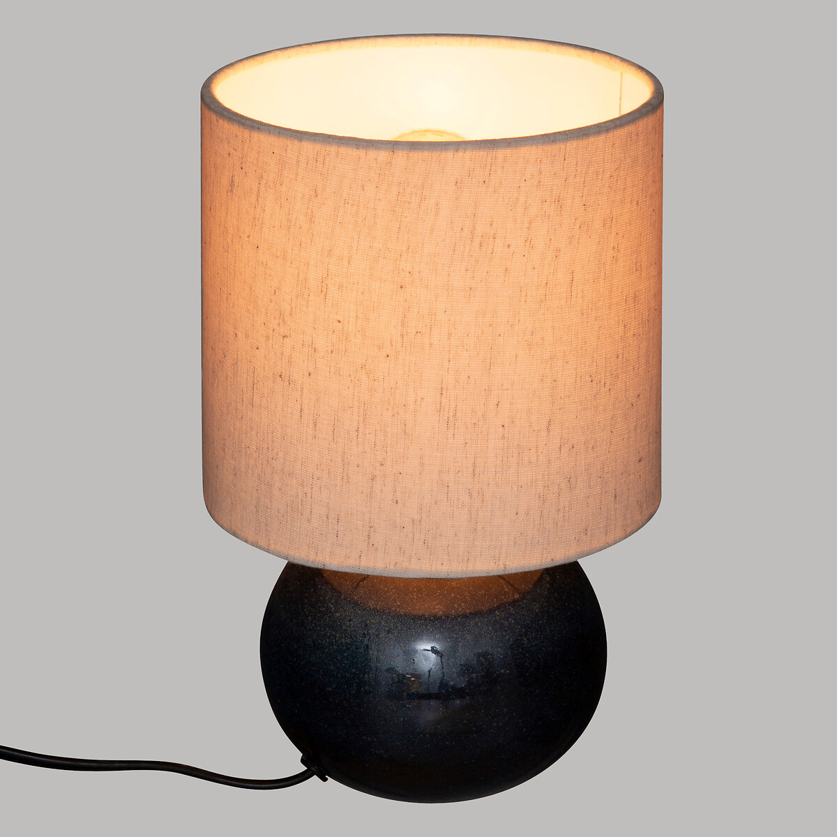 Floor lamp arch "Gaia" Cotton, blue, h.26,5 cm