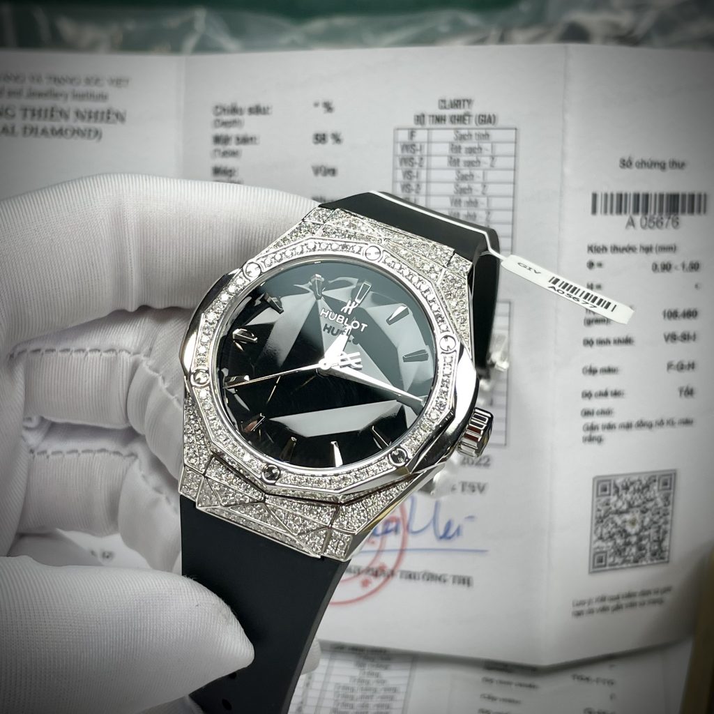Hublot Replica 1:1 Watch Orlinski Titanium With Natural Diamonds 40mm - Top club