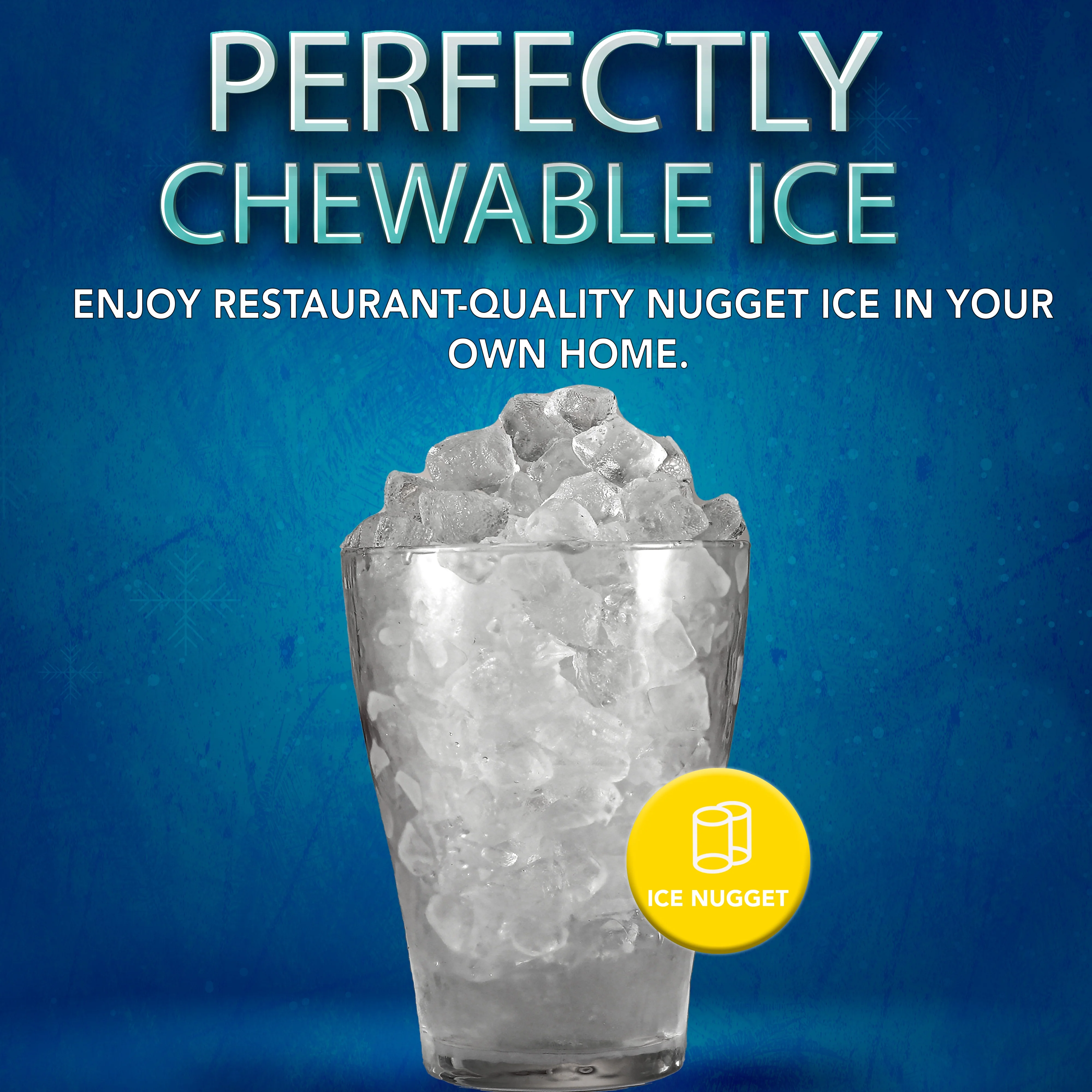 Frigidaire 44 lbs. Crunchy Chewable Nugget Ice Maker EFIC235, Stainless Steel - Image 23