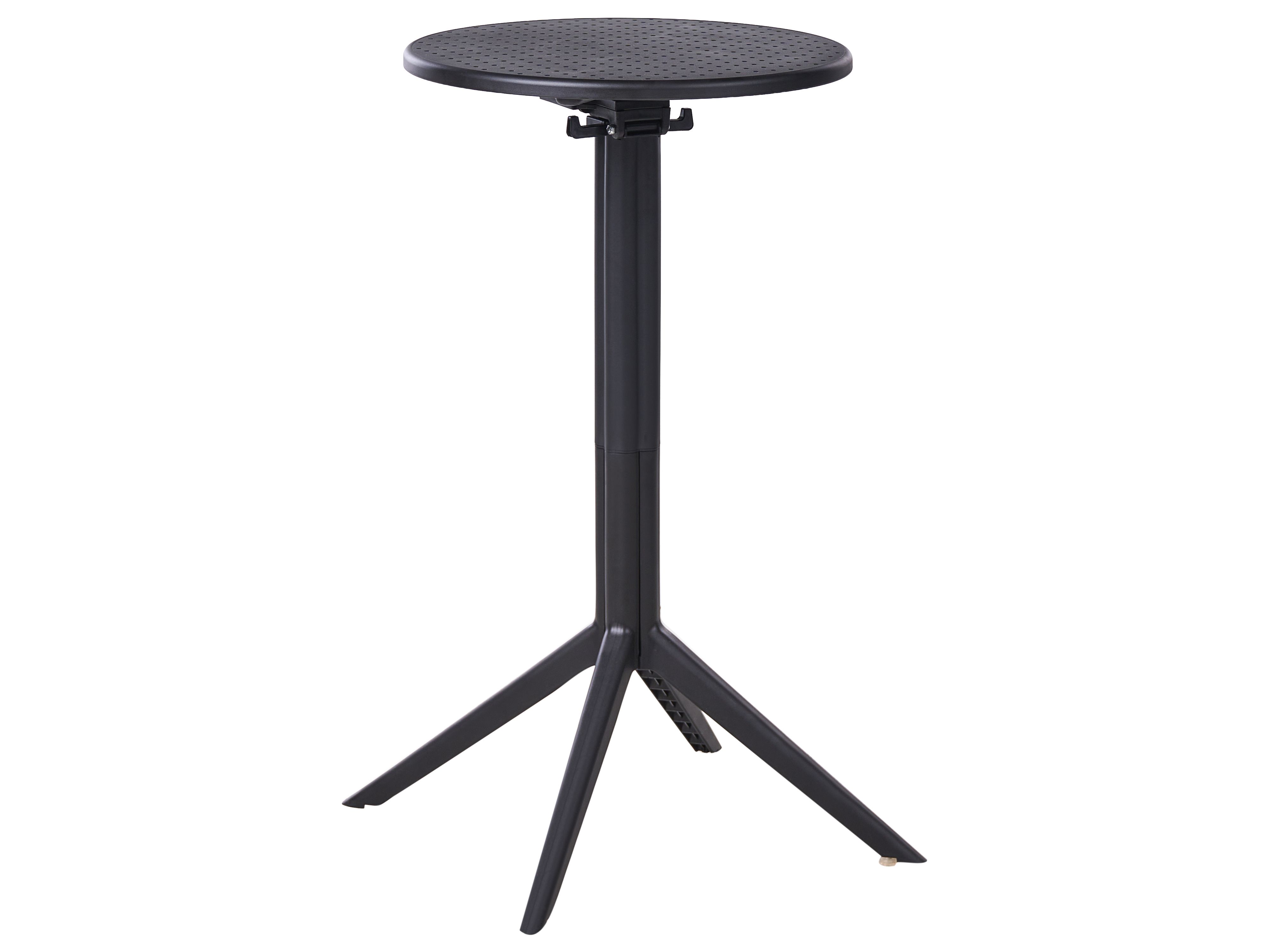 Garden Bar Table LEGRENA 60 cm 60 cm Black