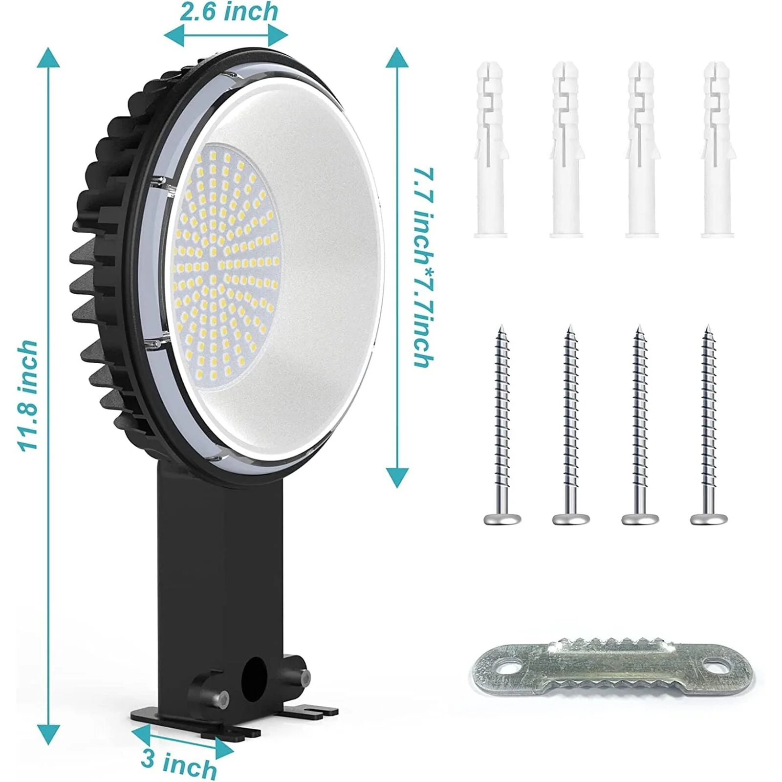 150W 15000LM LED Barn Light Dusk to Dawn Outdoor Security Lighting Waterproof Area Security Lights