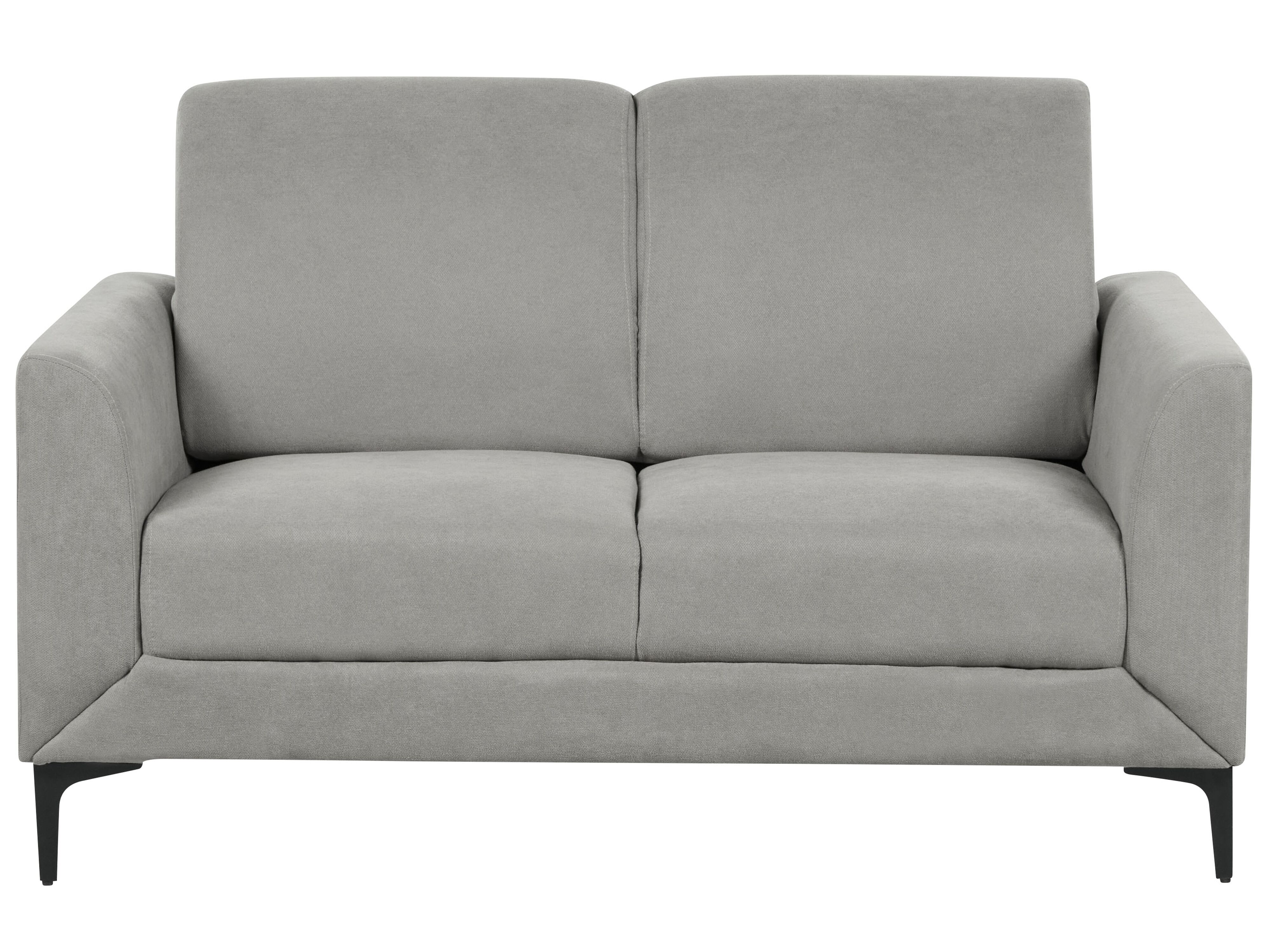 Sofa 2 Seater FENES Fabric Grey