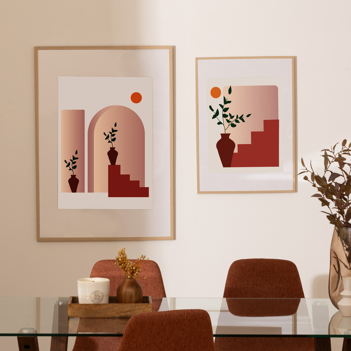 Photo frame "Manu" Wood, 70x100 cm