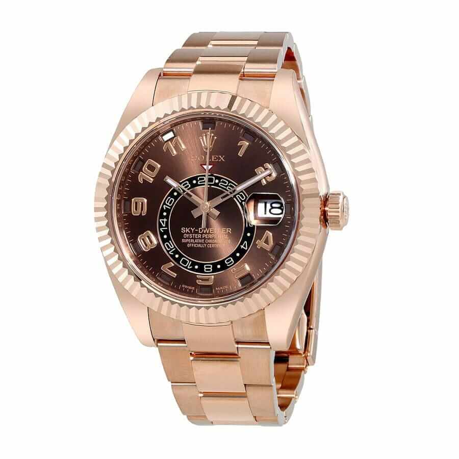 Rose Gold Sky-Dweller Replica - Elite Watch Atelier