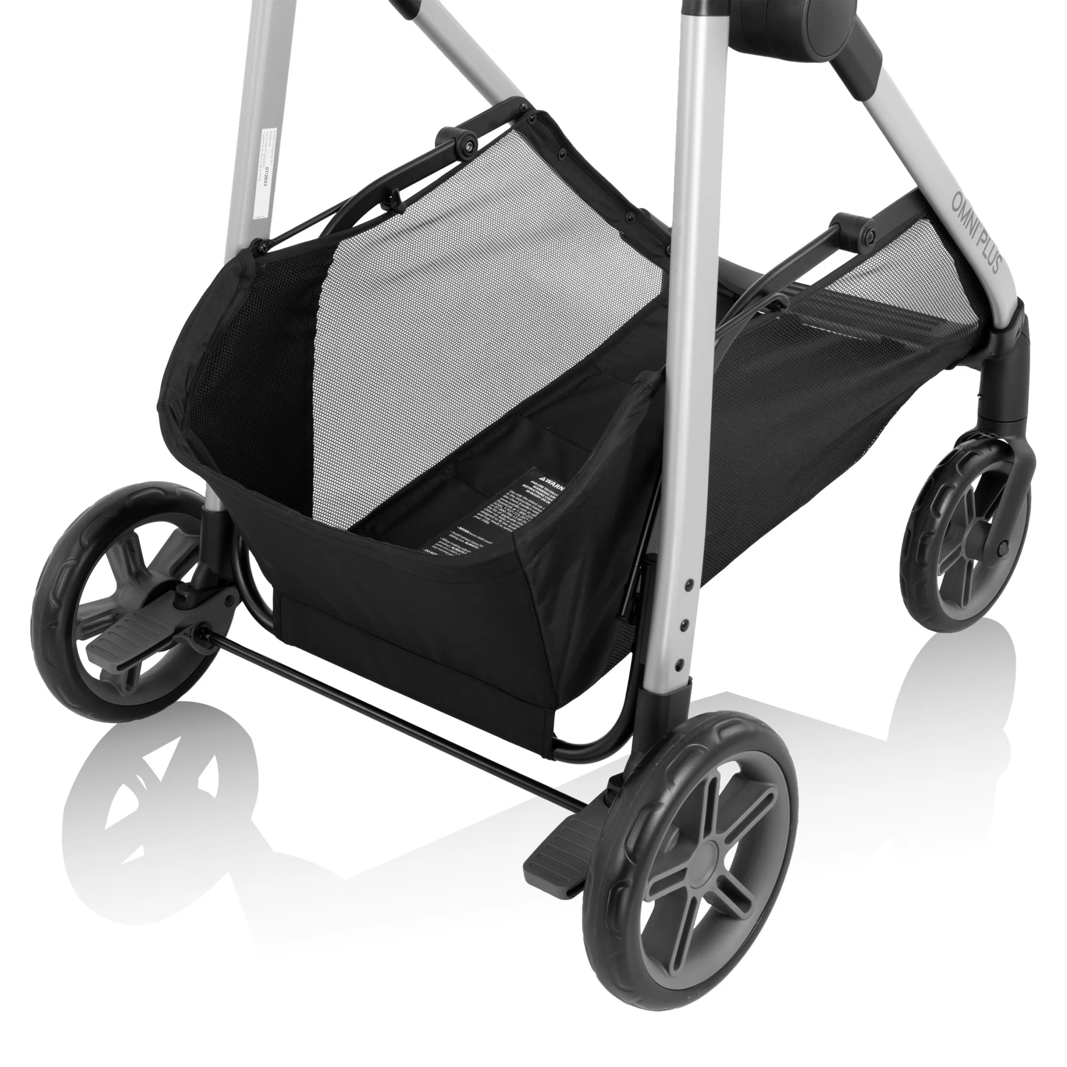 Evenflo Omni Plus Modular Travel System with LiteMax Sport Infant Car Seat, Mylar Gray, Unisex - Image 73