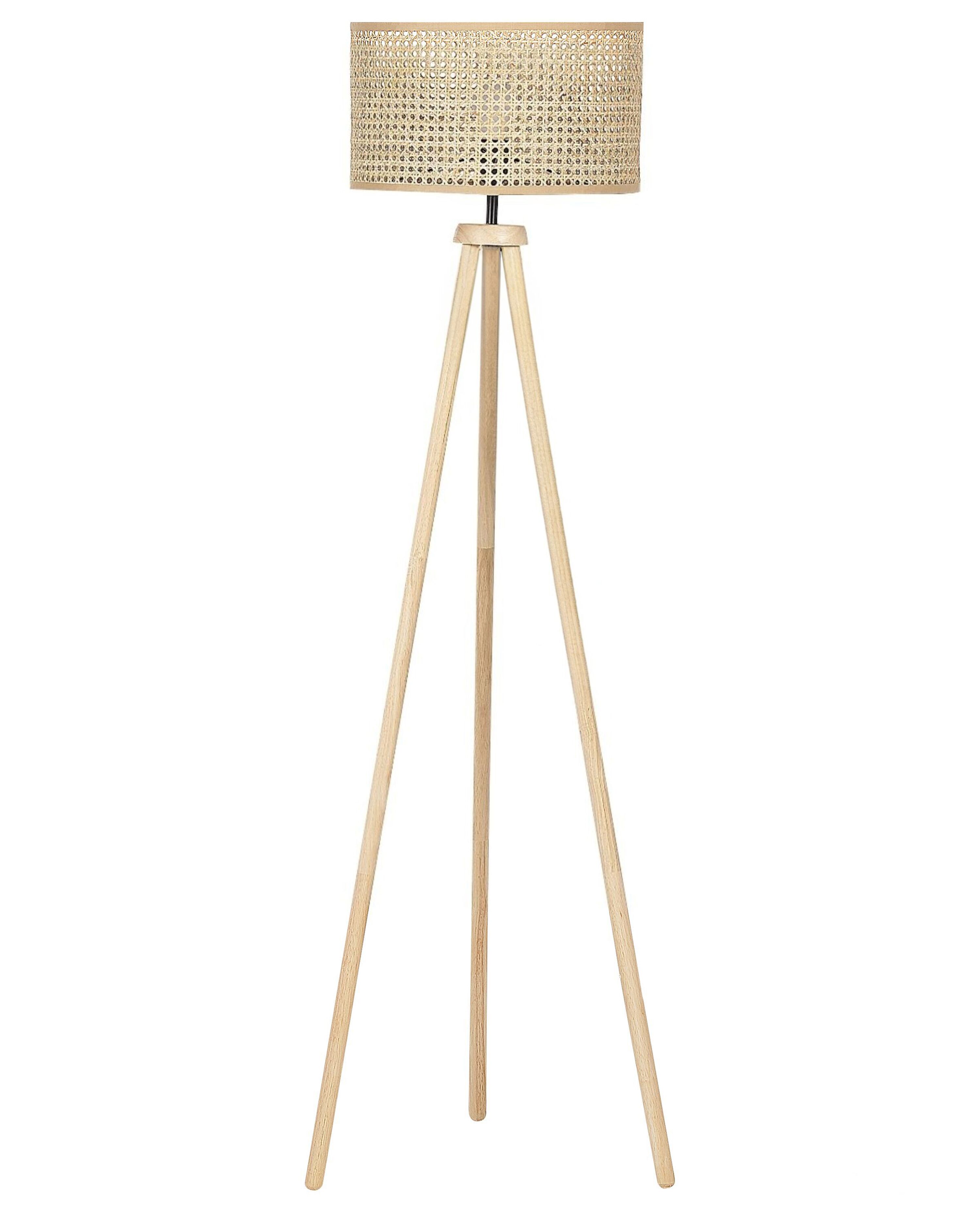 Floor Lamp PENTON Rattan Natural