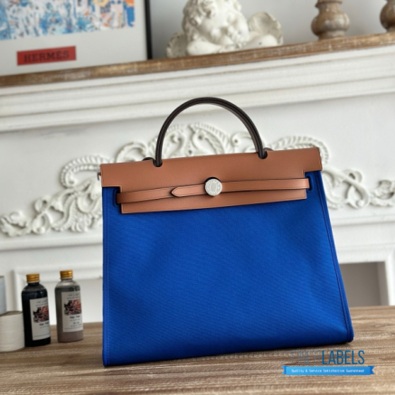 Hermès Herbag Zip 31 Bag | 31x25x10 cm | Luxury Canvas & Leather Shoulder Bag for Women | Spacious Everyday Hermès Tote1:1High-quality replica