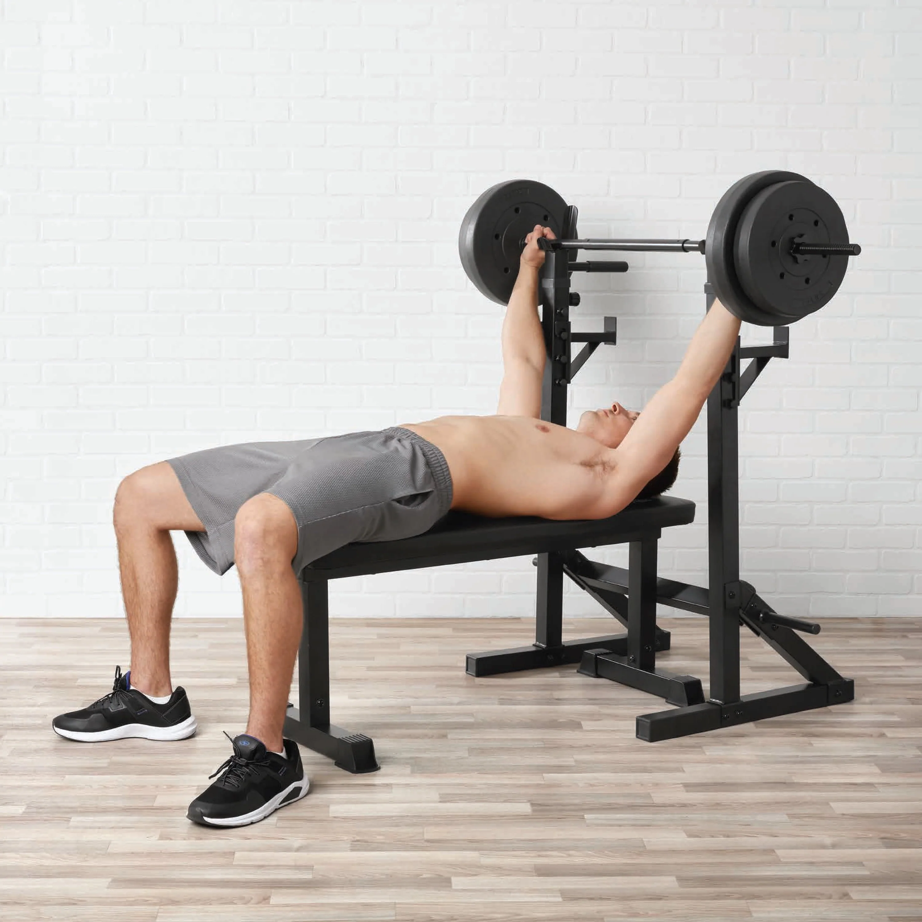 Athletic Works Adjustable Squat Rack - Image 4