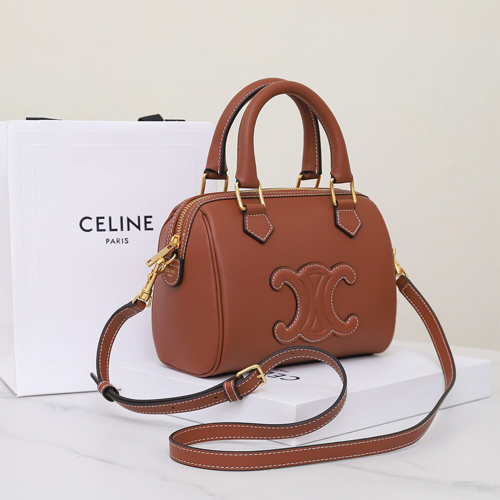 Celine Small Boston Bag in Smooth Calfskin1:1High-quality replica