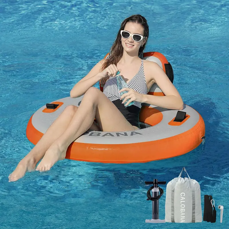 Inflatable Floating Ring Hammock And River Tube - 6-Circle, 8-Circle, 10-Circle Or 3-6-Circle - Image 4 Inflatable Floating Ring Hammock And River Tube - 6-Circle, 8-Circle, 10-Circle Or 3-6-Circle - Image 4