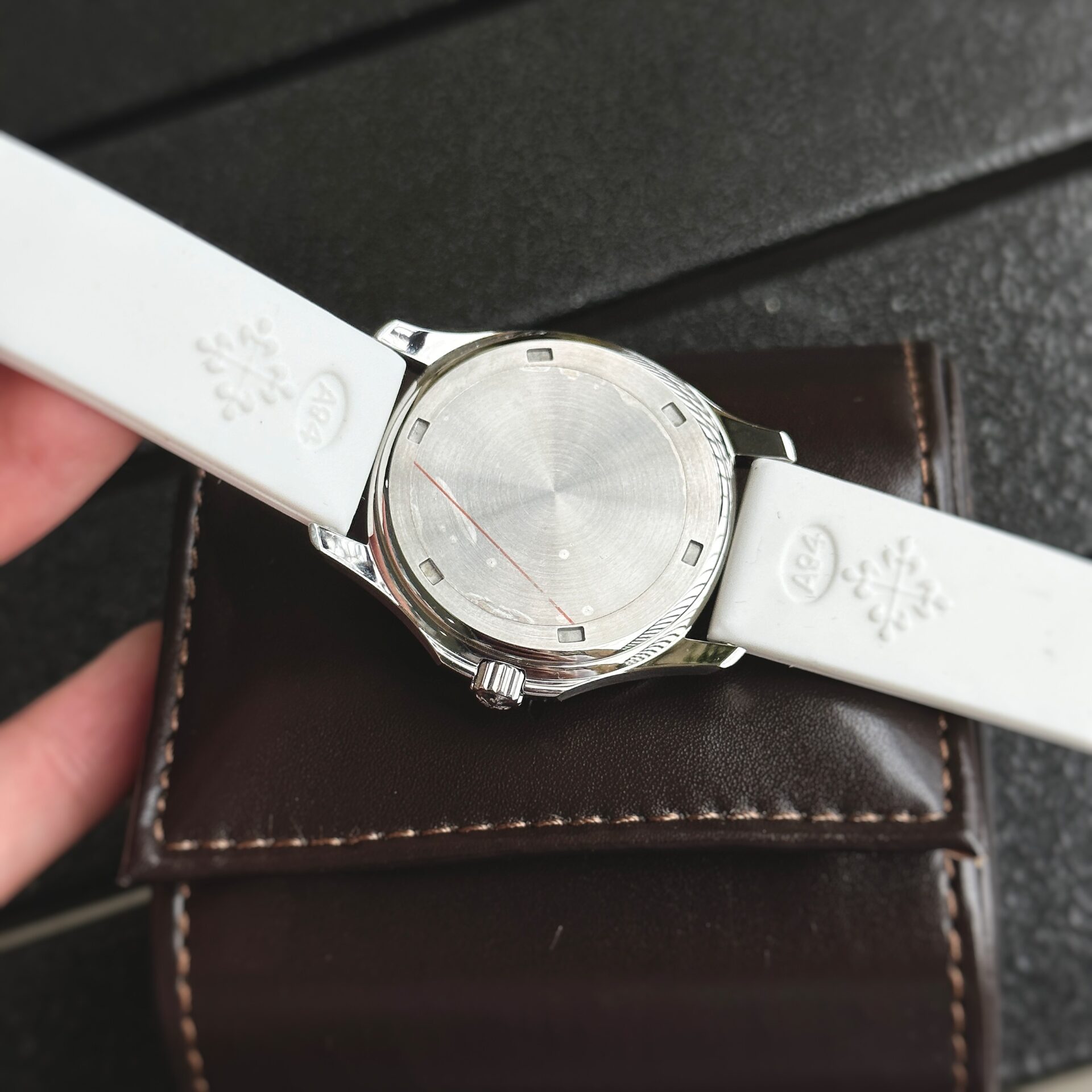 Patek Philippe Fake Watches Aquanaut 5067 White Dial PPF Factory 35.6mm - Top club