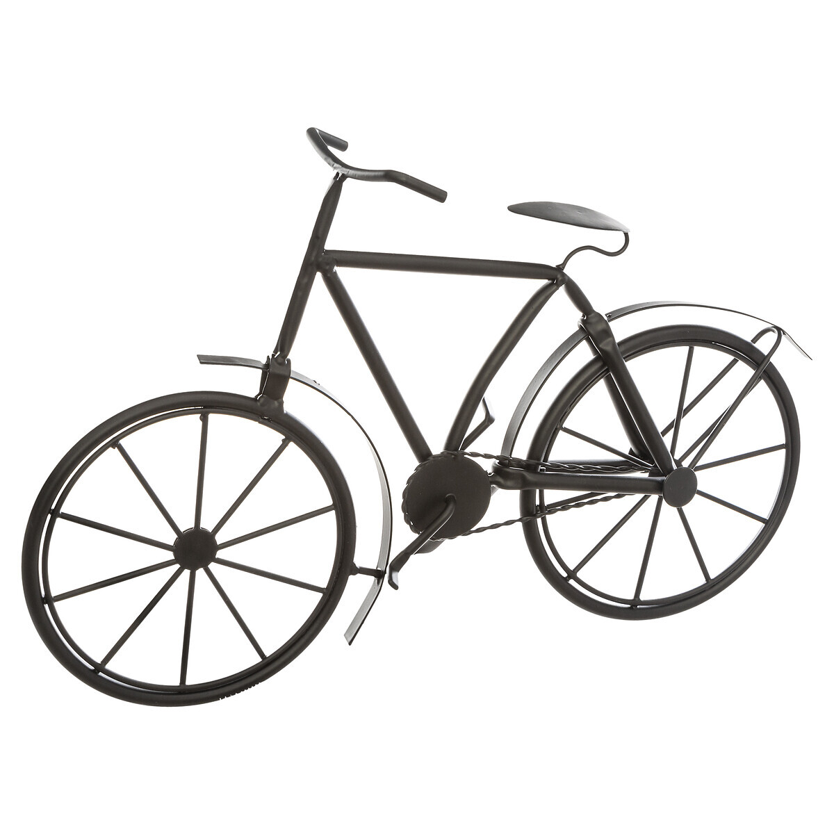 Bicycle "Loft" Black, H.27 cm