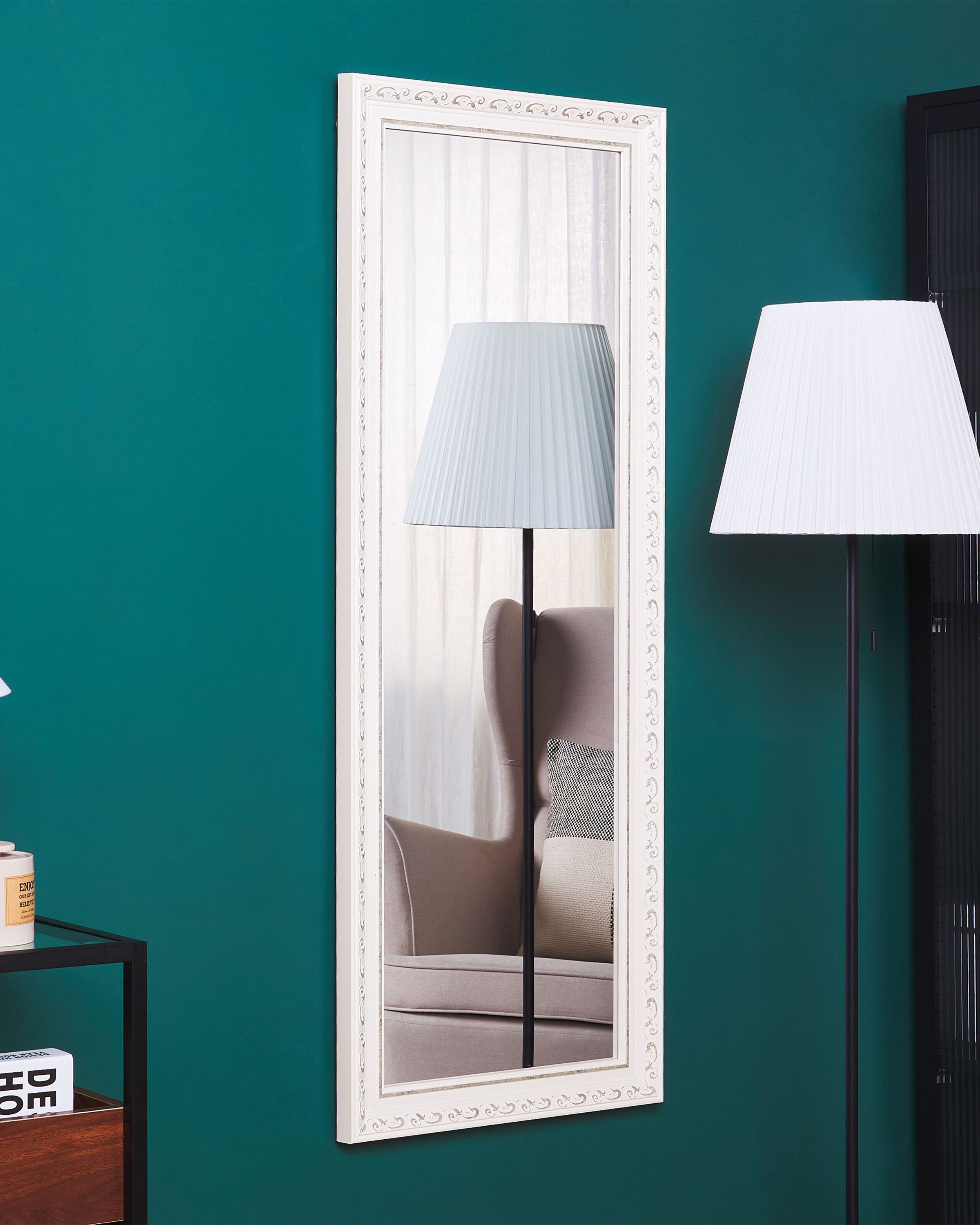 Wall Mirror MAULEON 50 cm 130 cm Off-White