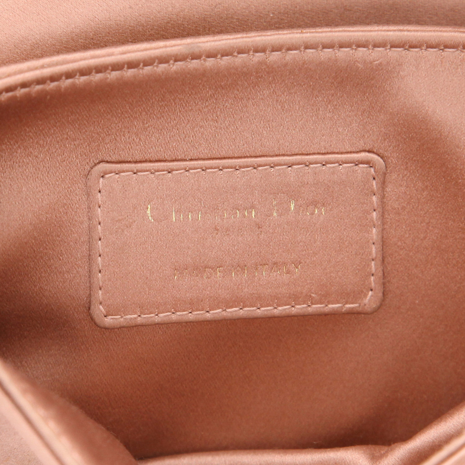 Dior Saddle mini handbag in pink satin1:1High-quality replica