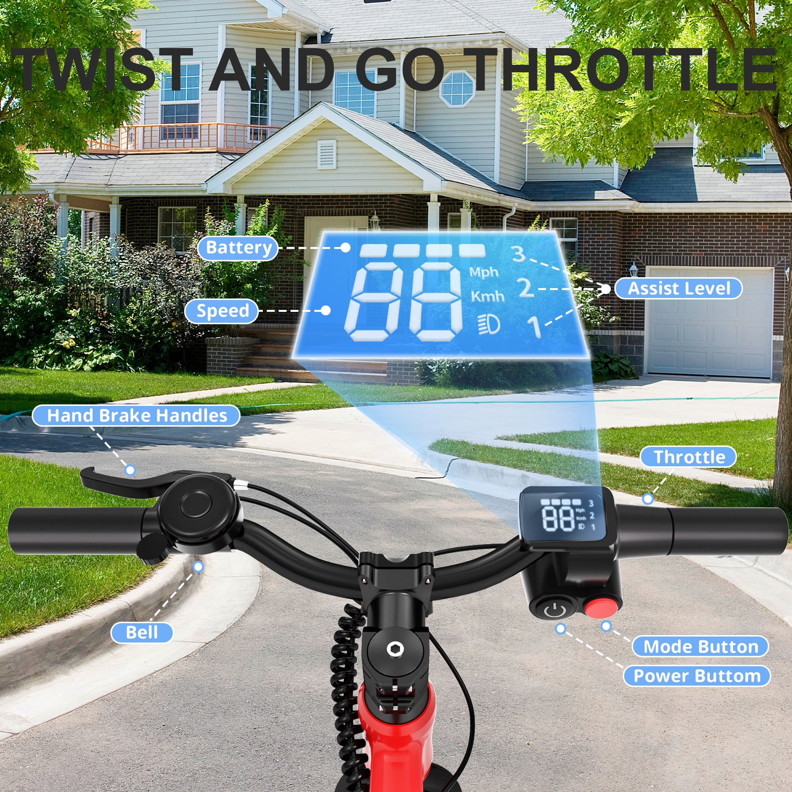 YunTopKids Electric Balance Bike for Kids, 150W Electric Bike for Kids with12 inch Pneumatic Tire, Adjustable Seat, Up to 5.6 Miles Electric Bike for Kids Ages 3-5,Black - Image 30