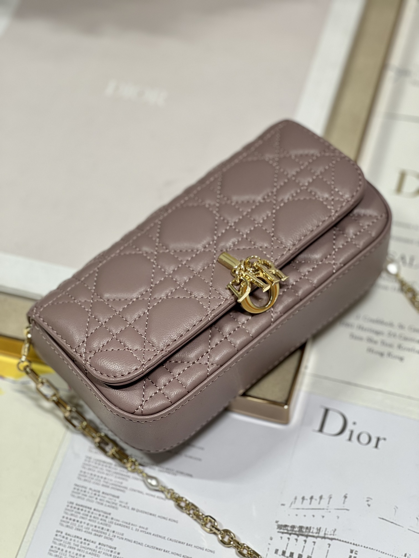 Mini Miss Dior Bag White/ Black/ Blue/ Light Purple For Women 7 in/18.cm1:1High-quality replica