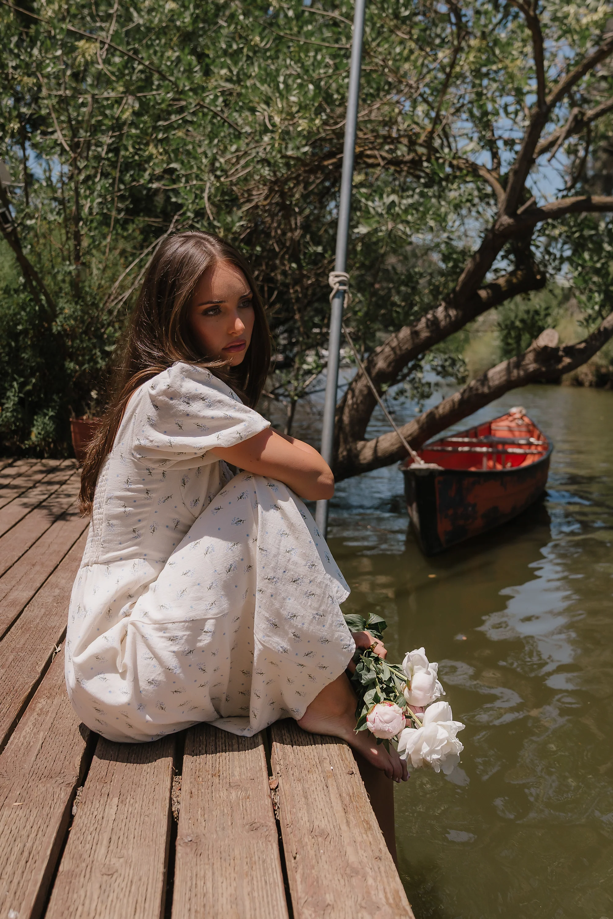 Clarissa Floral Maxi Dress