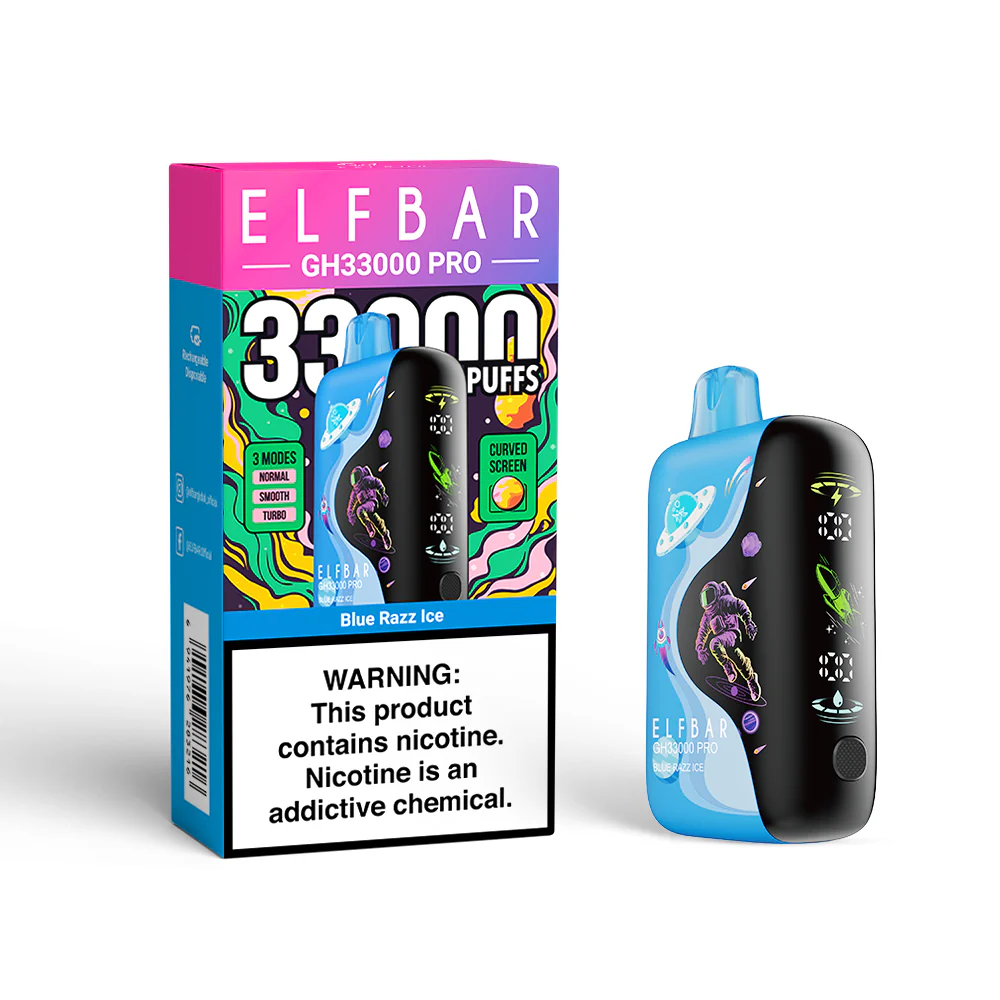 ELFBAR GH33000 PRO ładowalny jednorazowy e-papieros (wszystkie smaki)