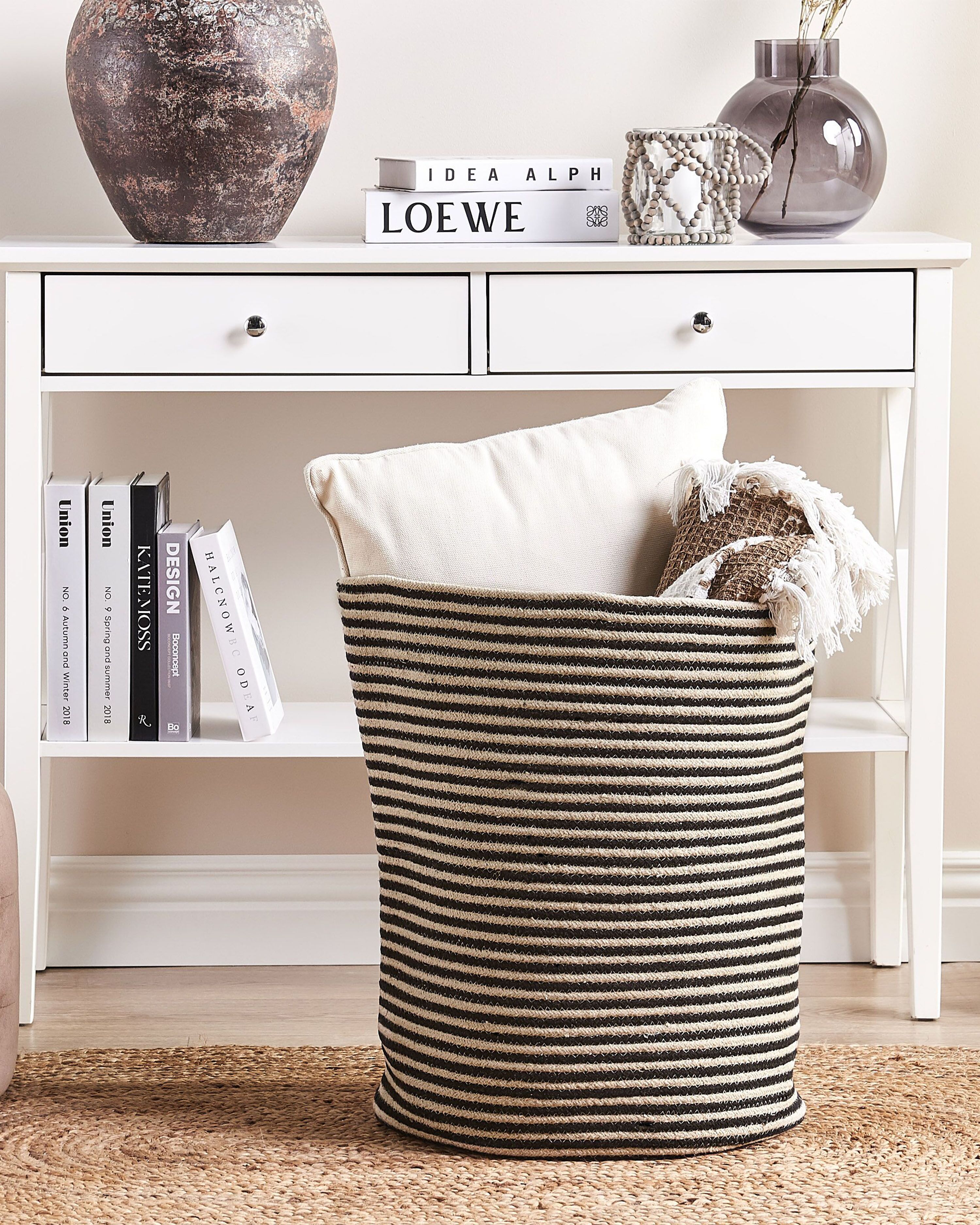 Basket YERKOY Cotton Black