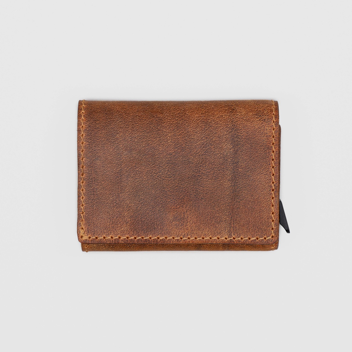 Portfel RFID męski skórzany 7x9,5 cm