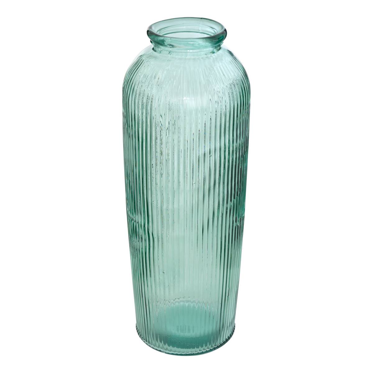 Vase "Luz" Green, H.72 cm
