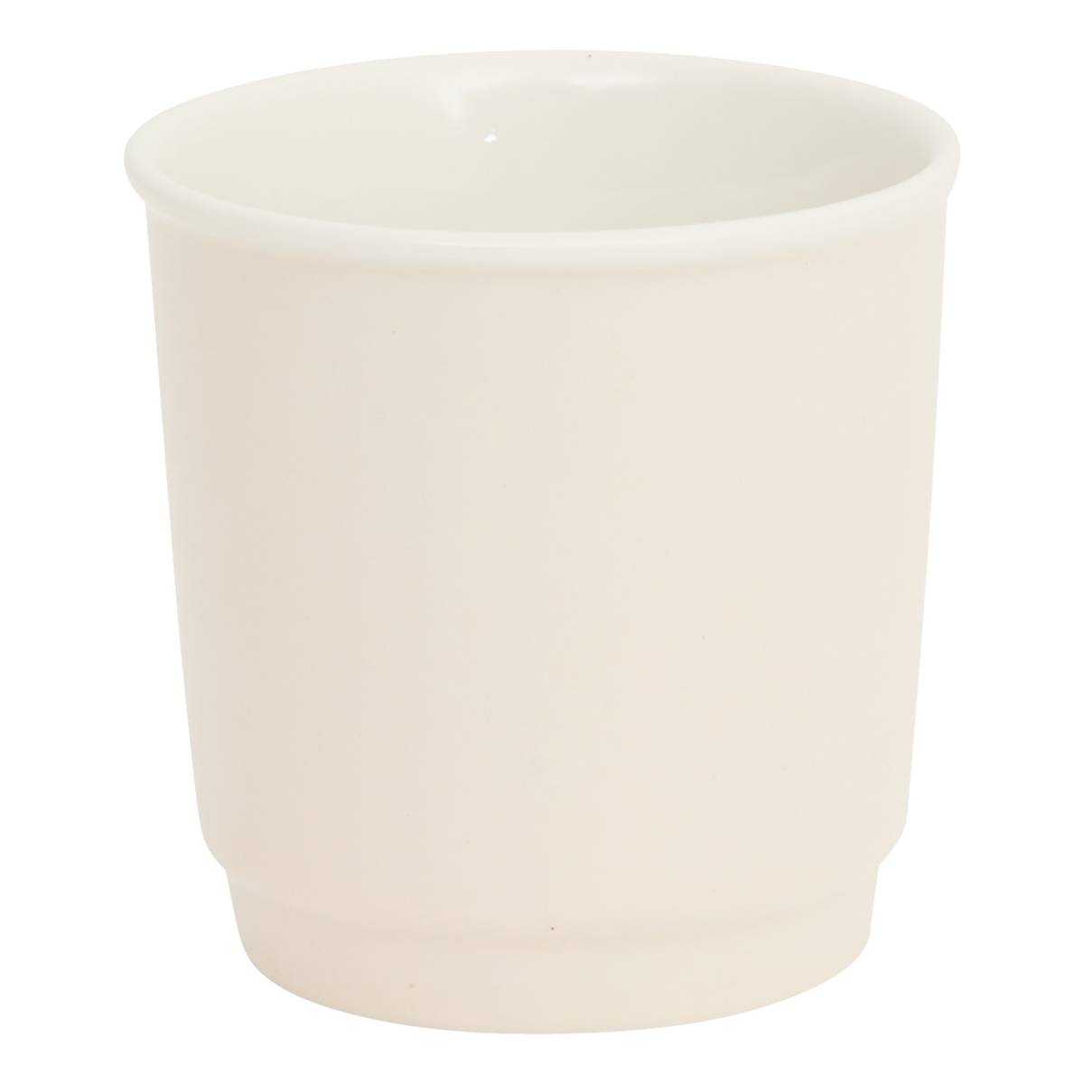 Espresso cup "Nature" 90 ml, New Bone China (Porcelain), Cream