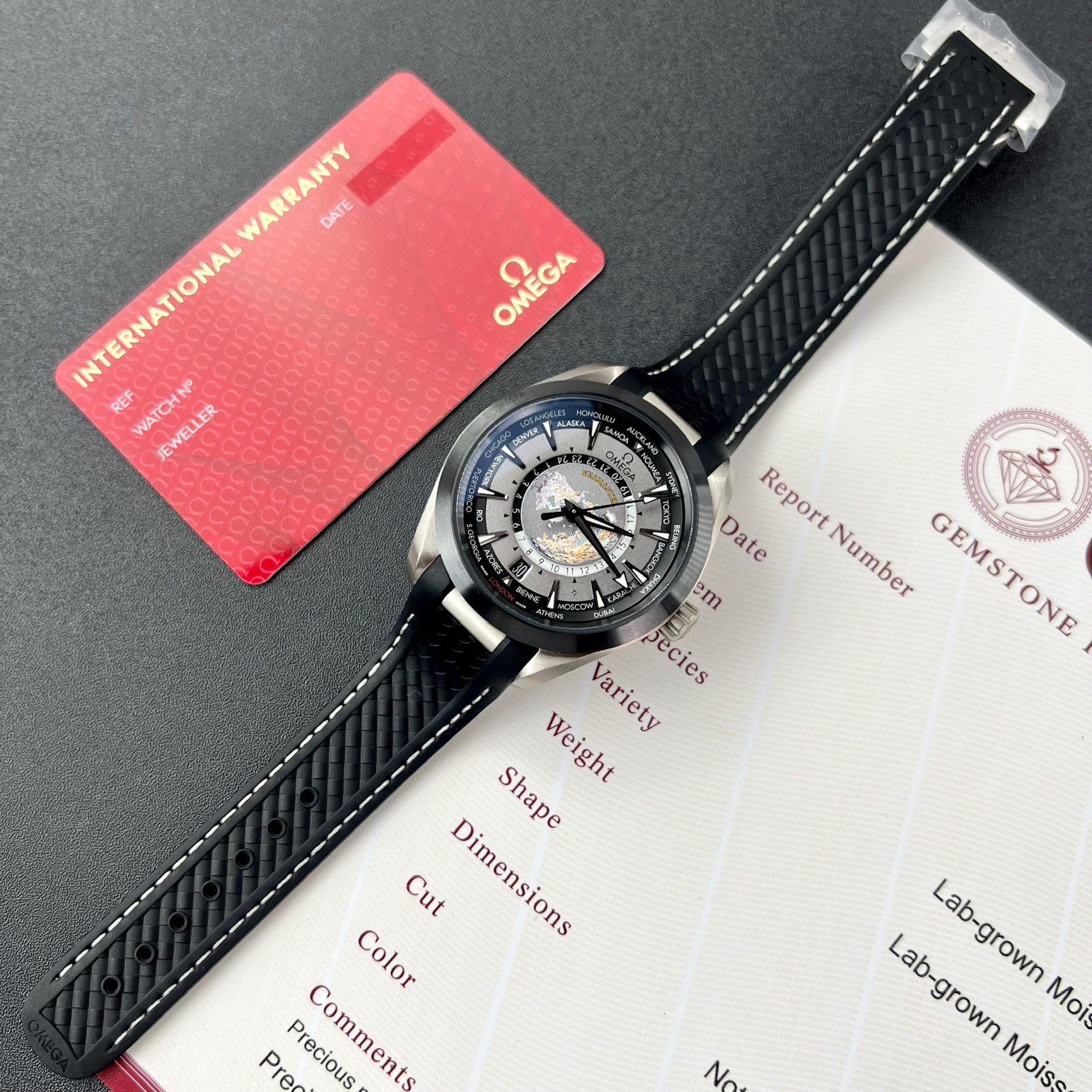 Omega Replica 1:1 Watch Seamaster Aqua Terra Worldtimer Factory VS 43mm - Top club