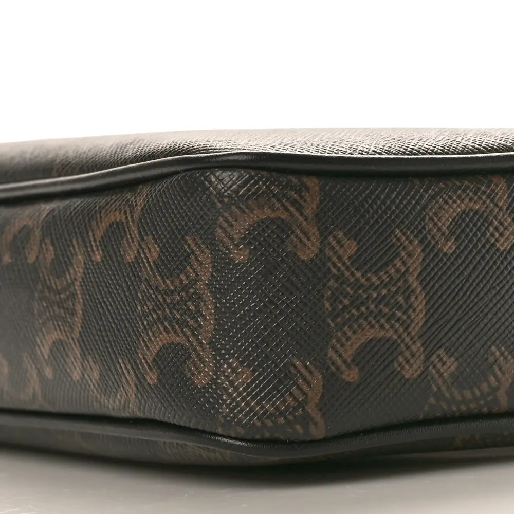 Superfake Black Celine Medium Messenger Handbag Replica1:1High-quality replica